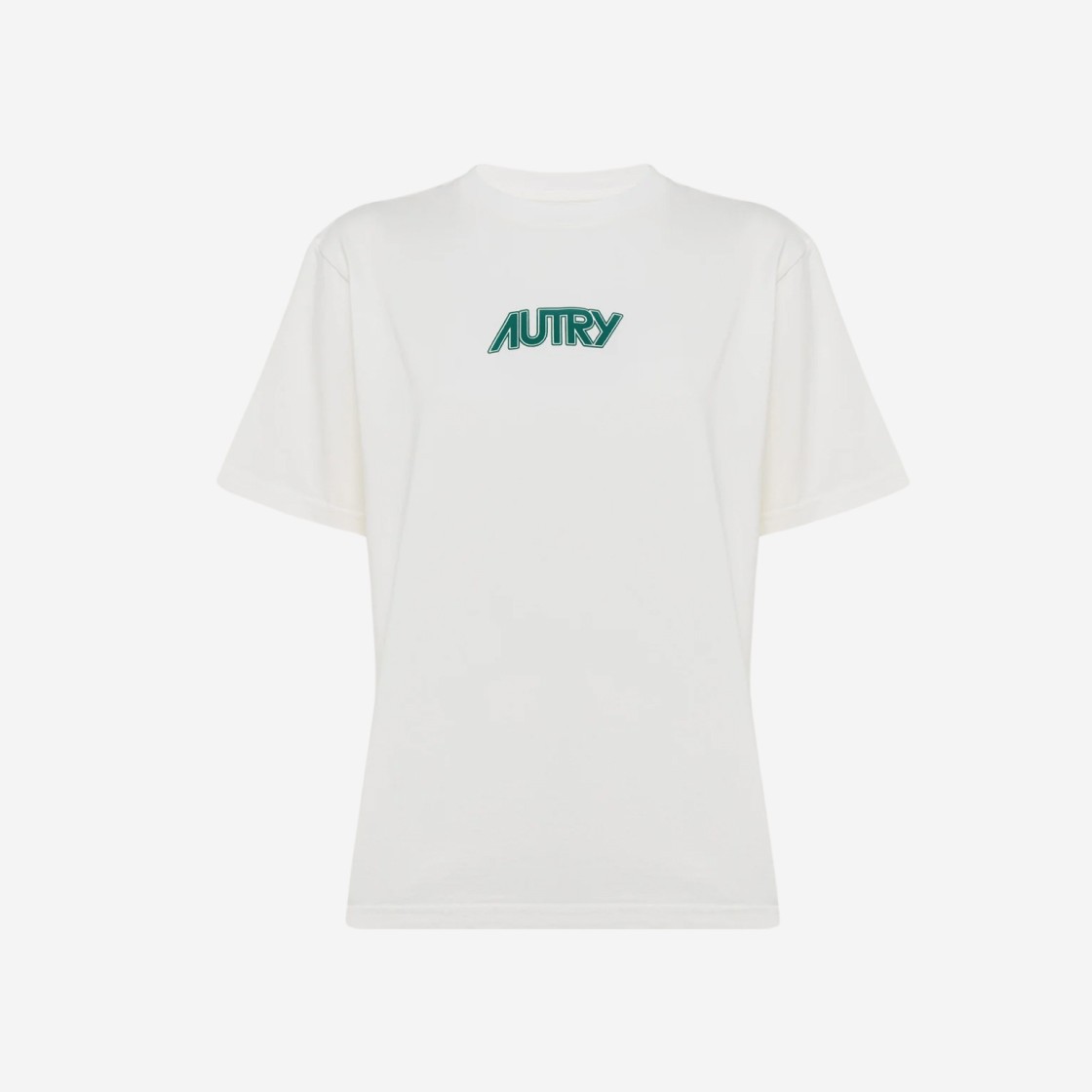 (W) Autry Cotton Jersey T-Shirt White 상세 이미지 1