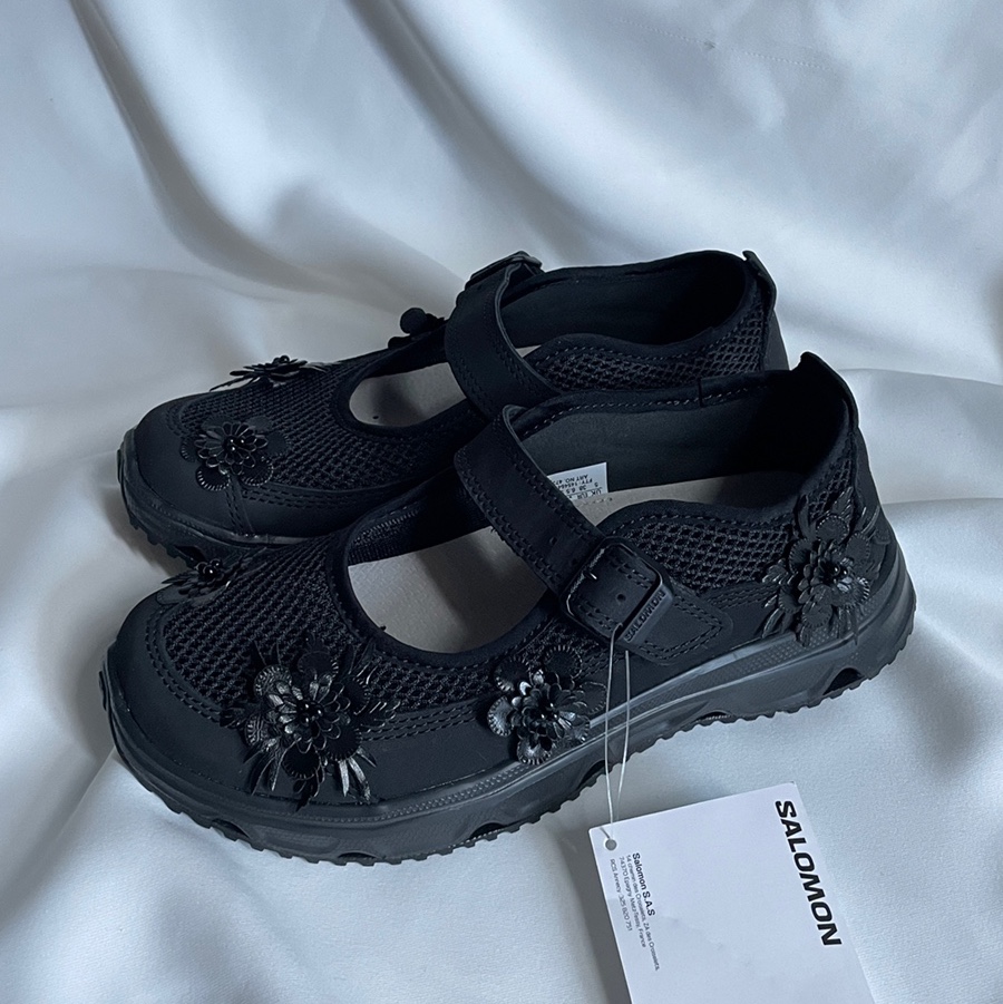 Salomon RX Marie Jeanne Black 착용 스타일 - 1