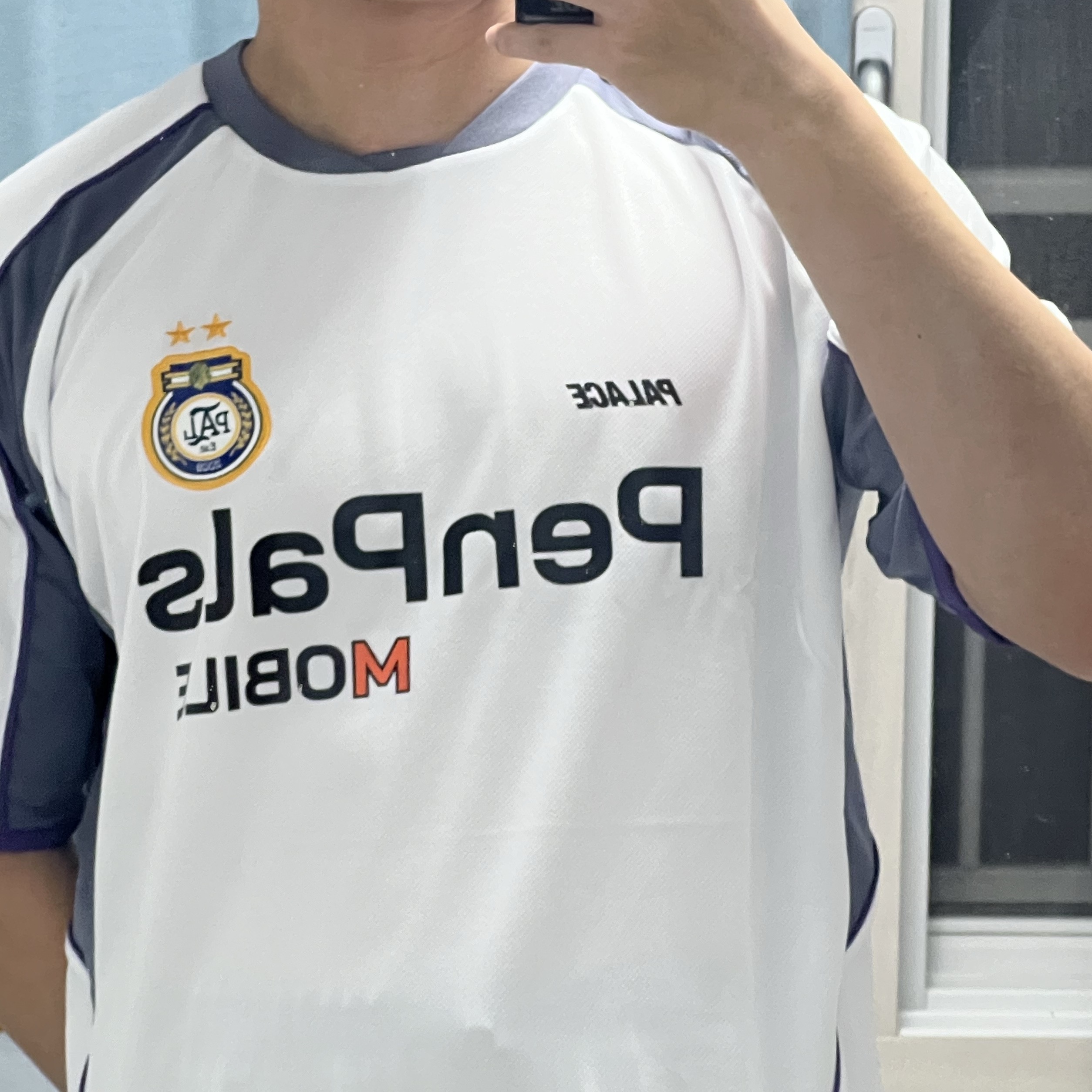 팔라스 펜 팔 저지 화이트 - 24SS | Palace | KREAM