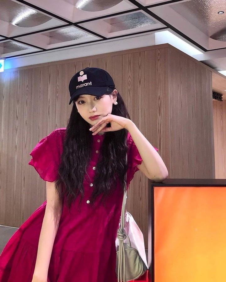 Isabel Marant Tyronyh Cap Black Ecru, (W) Isabel Marant Tyron Cap Indigo - 22SS 착용 스타일 - 3