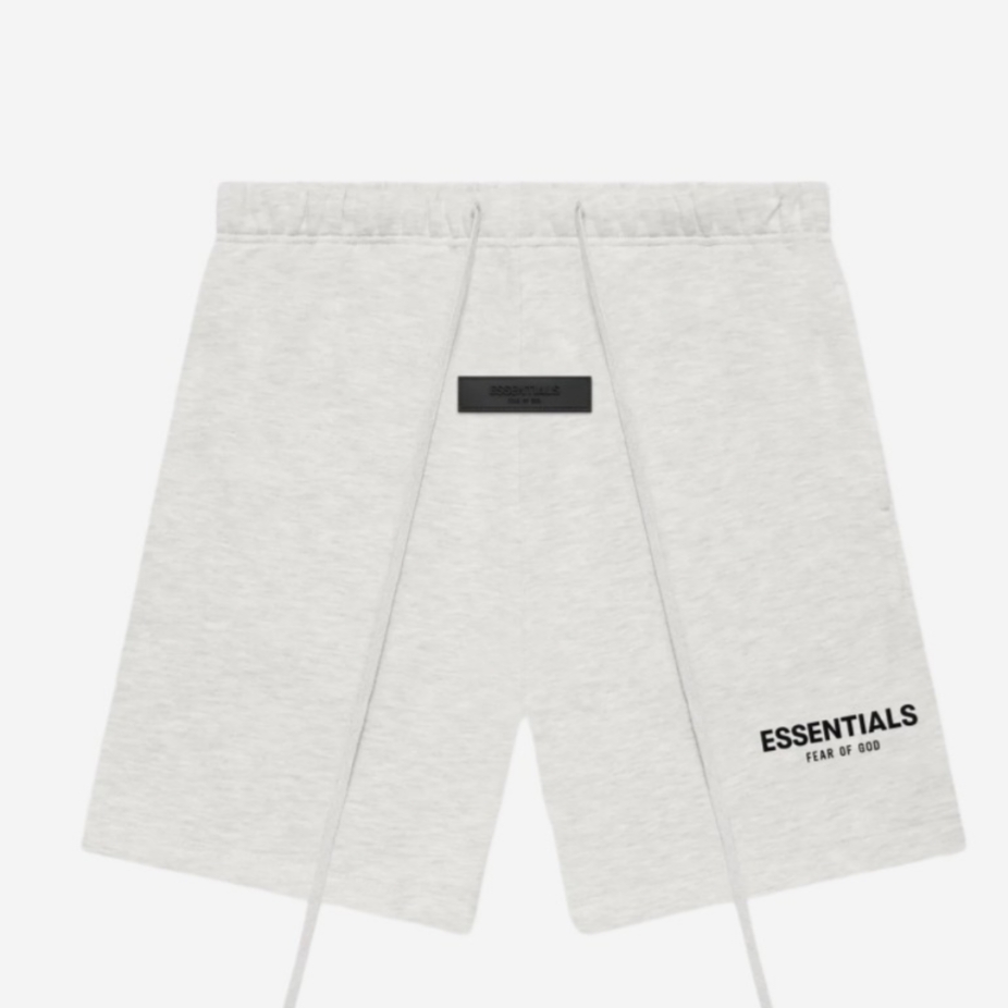 Essentials The Core Collection Sweatshorts Light Oatmeal 착용 스타일