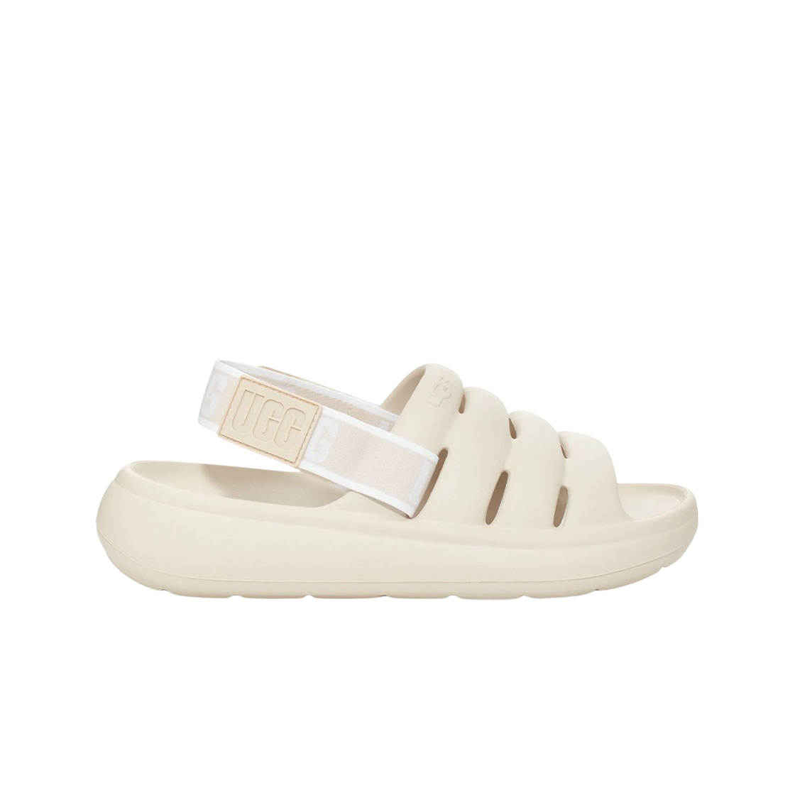 (W) 어그 스포츠 예 슬라이드 시 솔트((W) UGG Sport Yeah Slide Sea Salt)