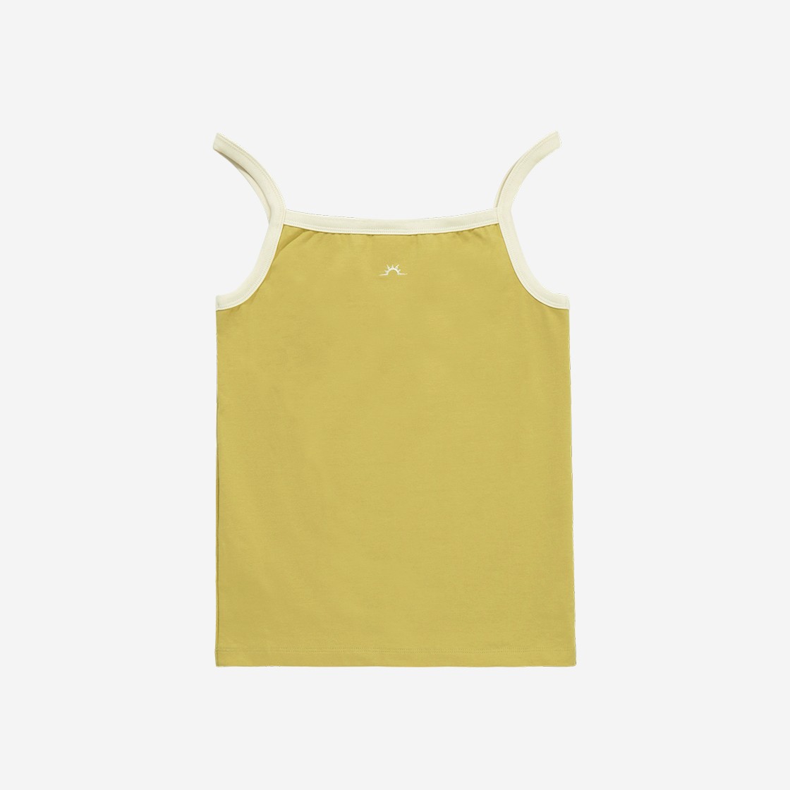 Hello Sunrise Color Line Sleeveless Light Olive & White 상세 이미지 2