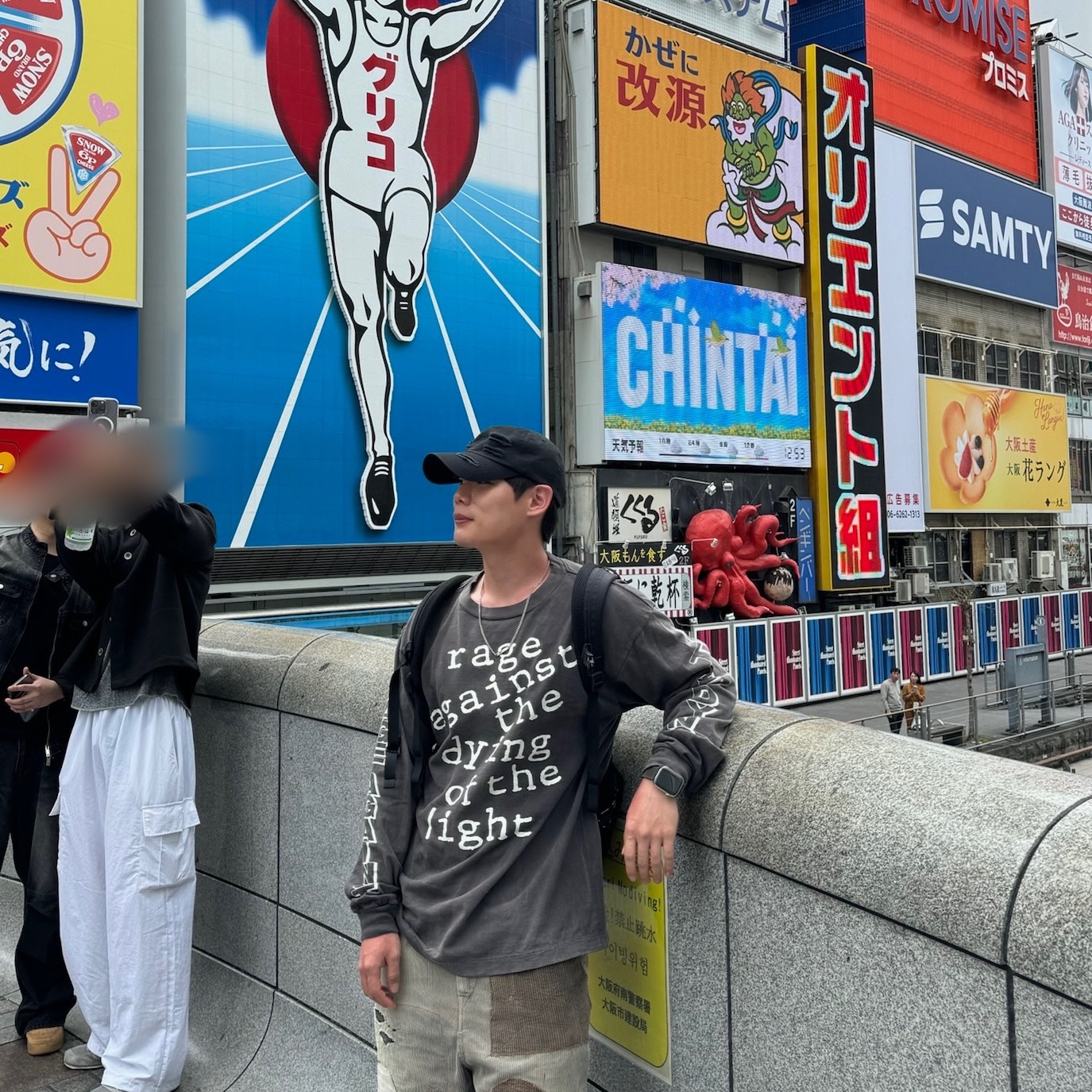 Kapital Katsuragi Port Baggy Pants Beige, Saint Mxxxxxx LS T-Shirt Saint Club Black - 24SS 착용 스타일