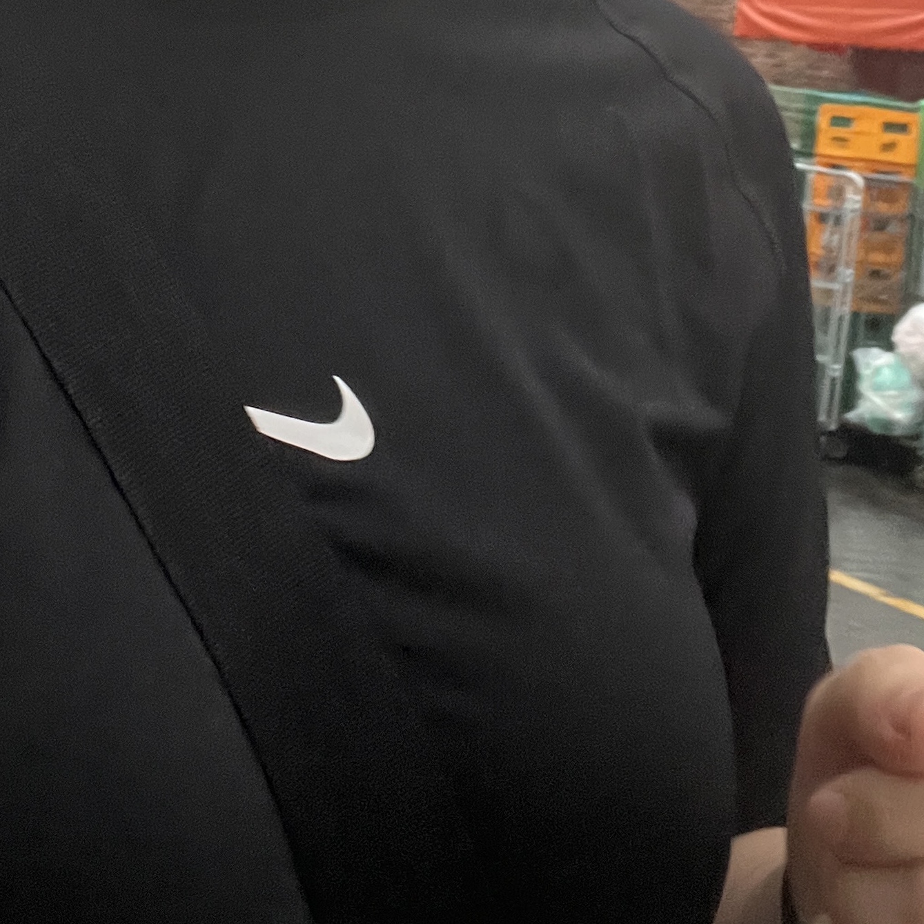 Nike Pro Dri-Fit Short Sleeve Fitness Top Black - Asia 착용 스타일