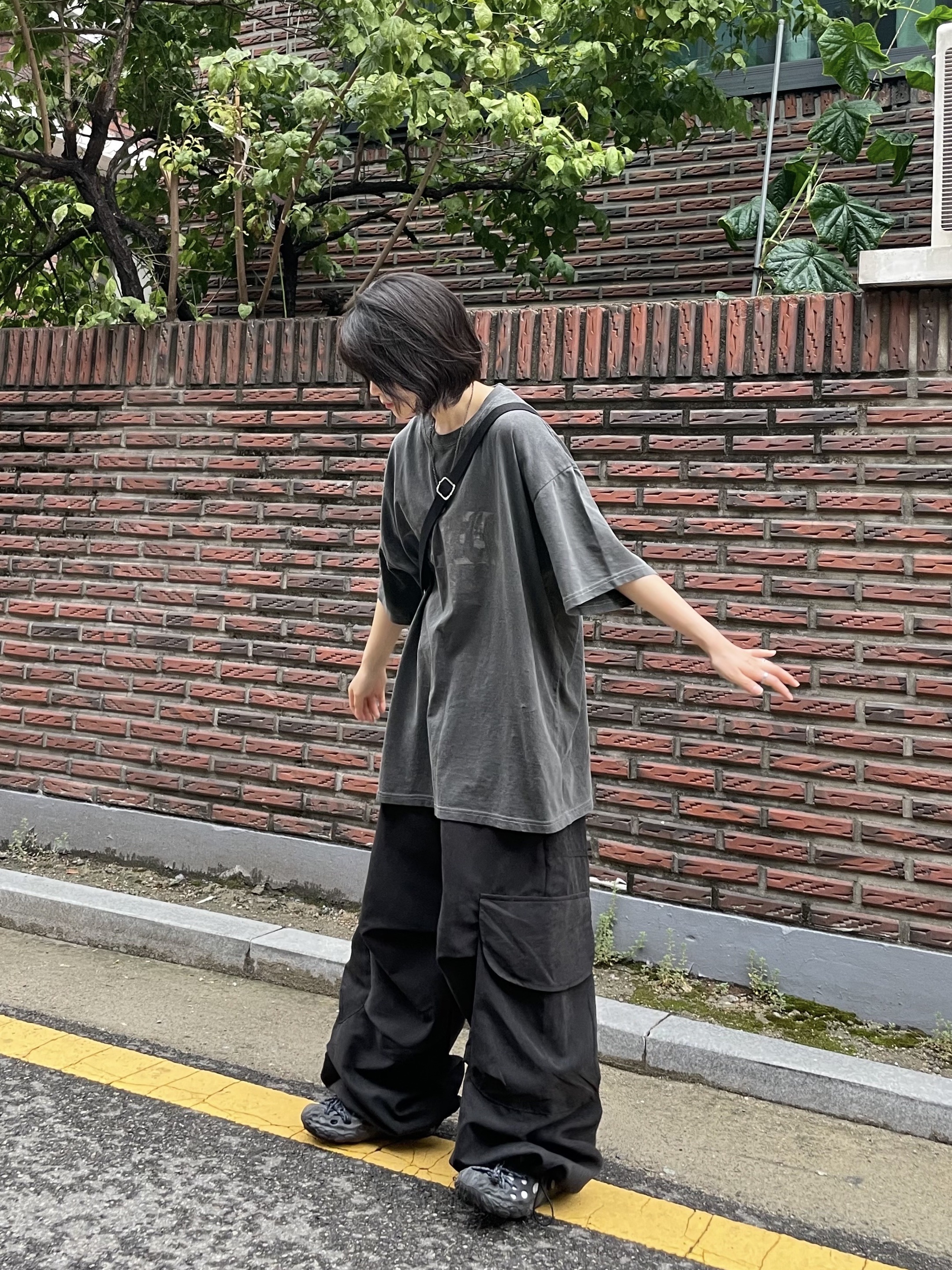 Merrell Hydro Moc Black 착용 스타일 - 3