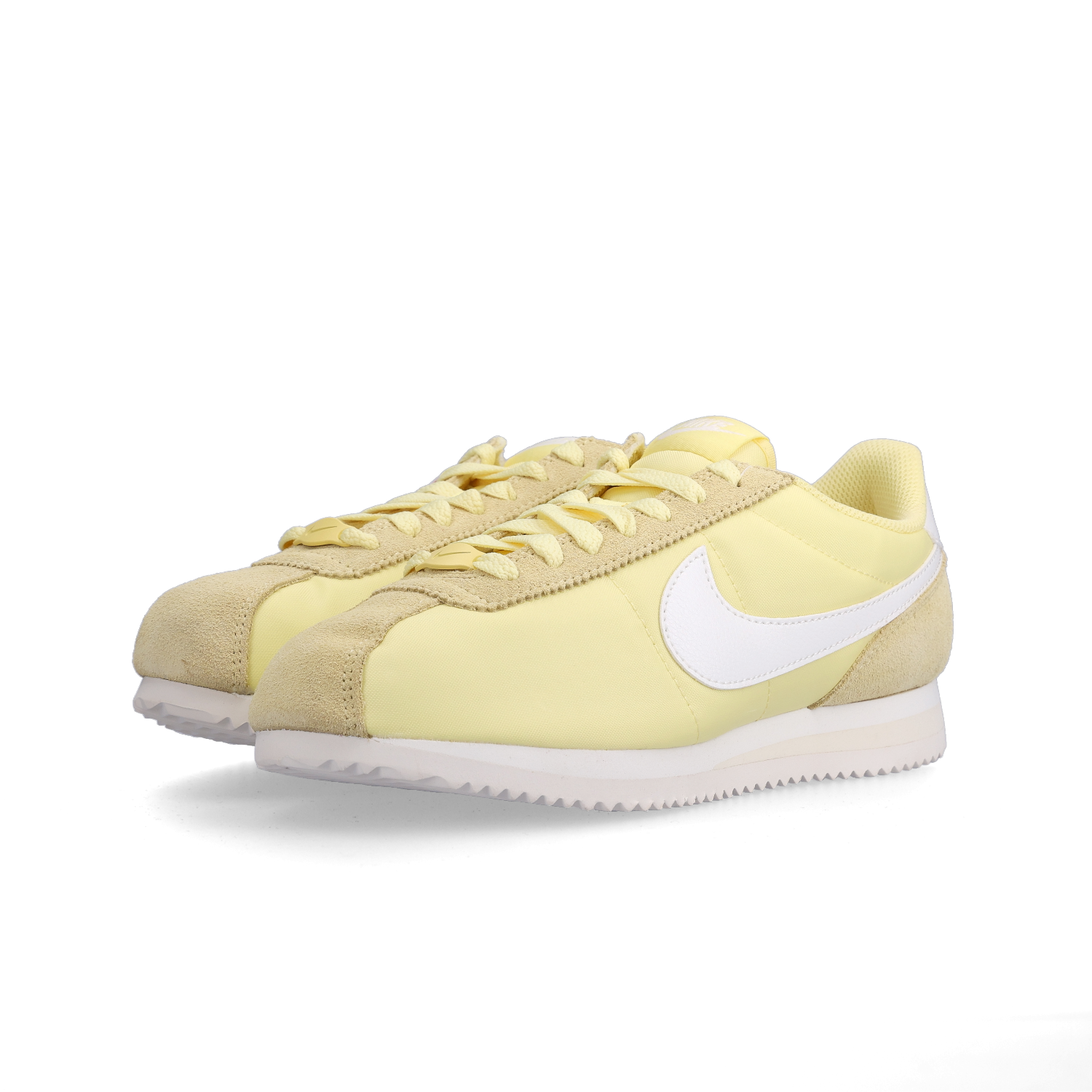 (W) Nike Cortez TXT Soft Yellow Coconut Milk