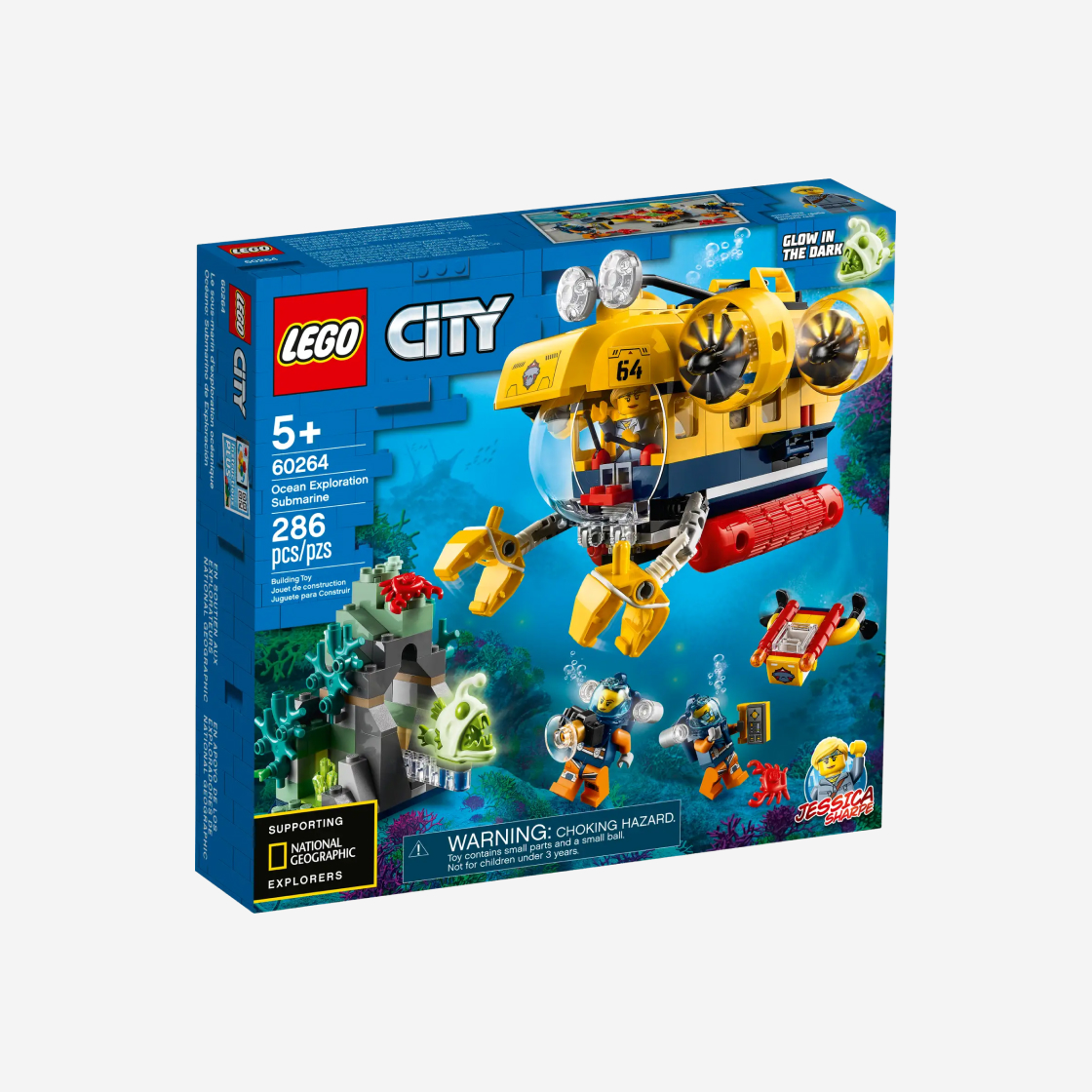 레고 시티 해양 탐사 잠수함(Lego City Ocean Exploration Submarine) - 2