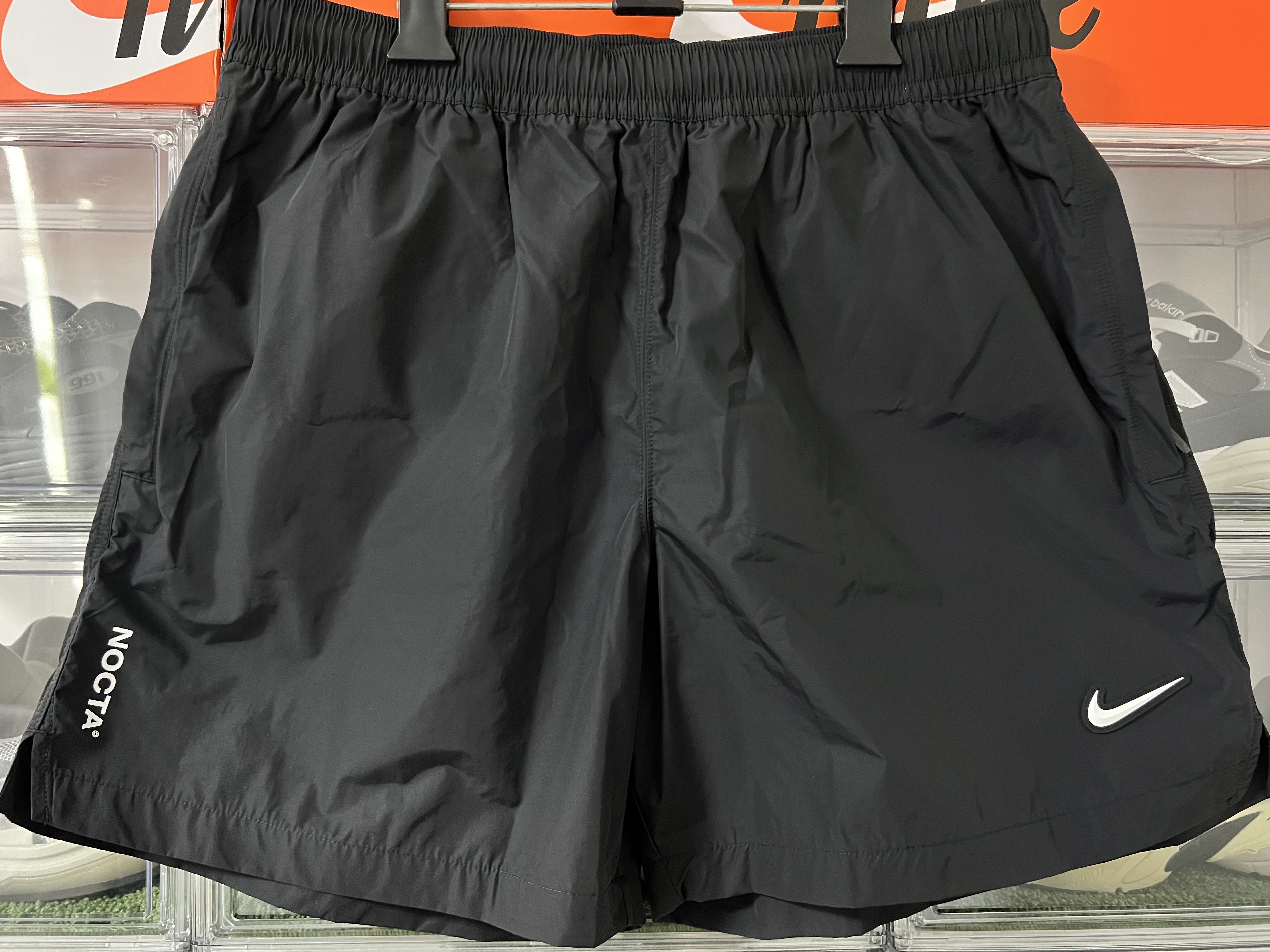 Nike x Drake Nocta Nylon Woven Shorts Black (FN8194-010) 착용 스타일