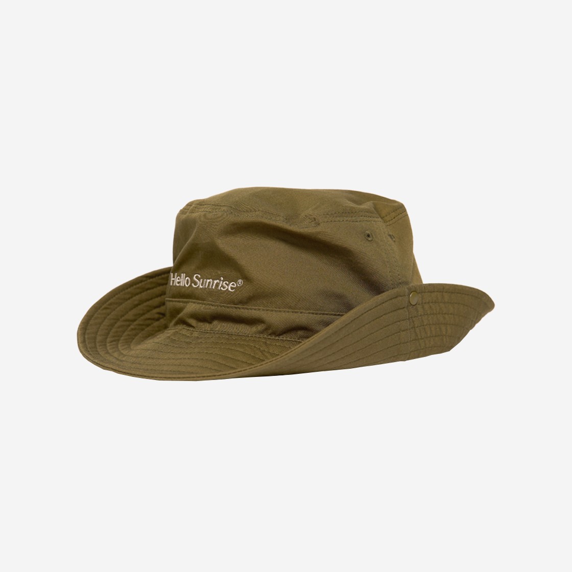 Hello Sunrise Travel Bucket Hat Khaki Brown 상세 이미지 4