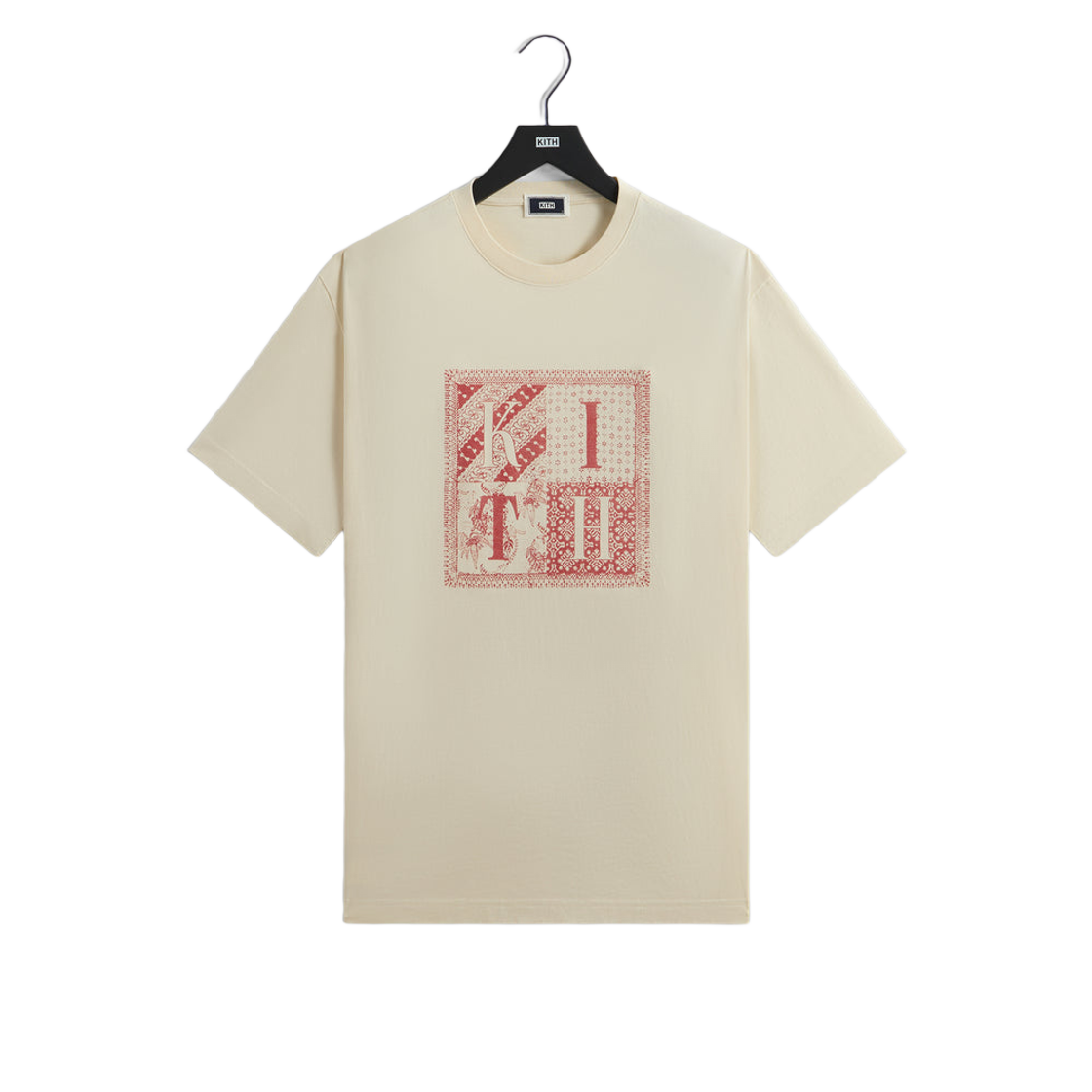 Kith Batik Block Print Vintage T-Shirt Bitters 상세 이미지 1