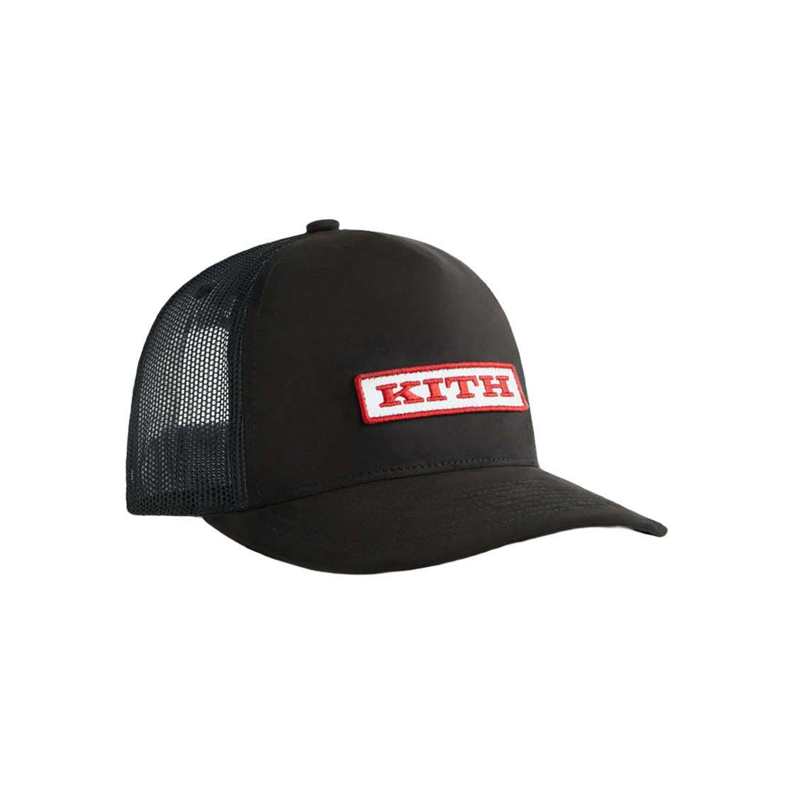 Kith Microsuede Nolan Trucker Cap Black 상세 이미지 3