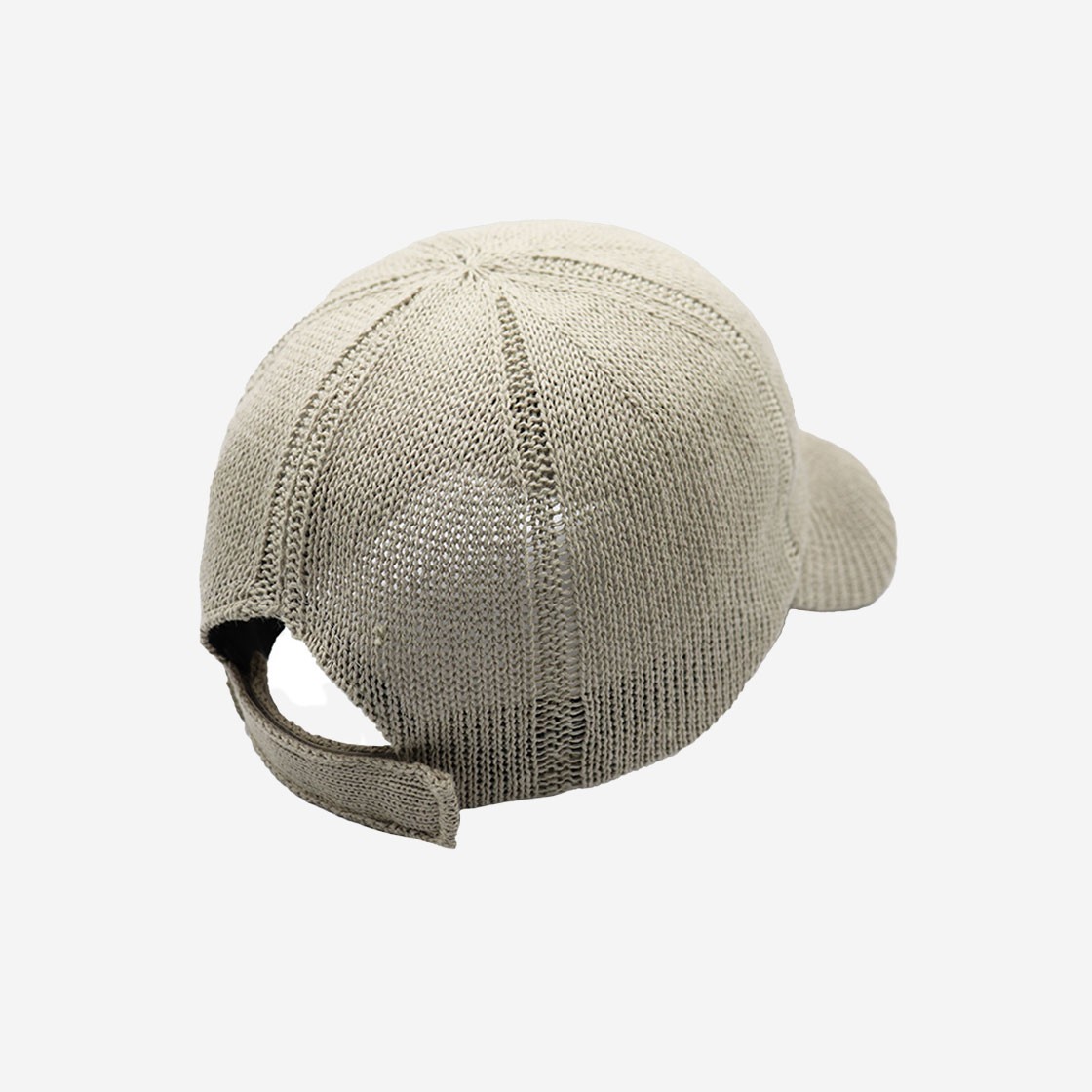 OY Knit Logo Cap Beige 상세 이미지 2