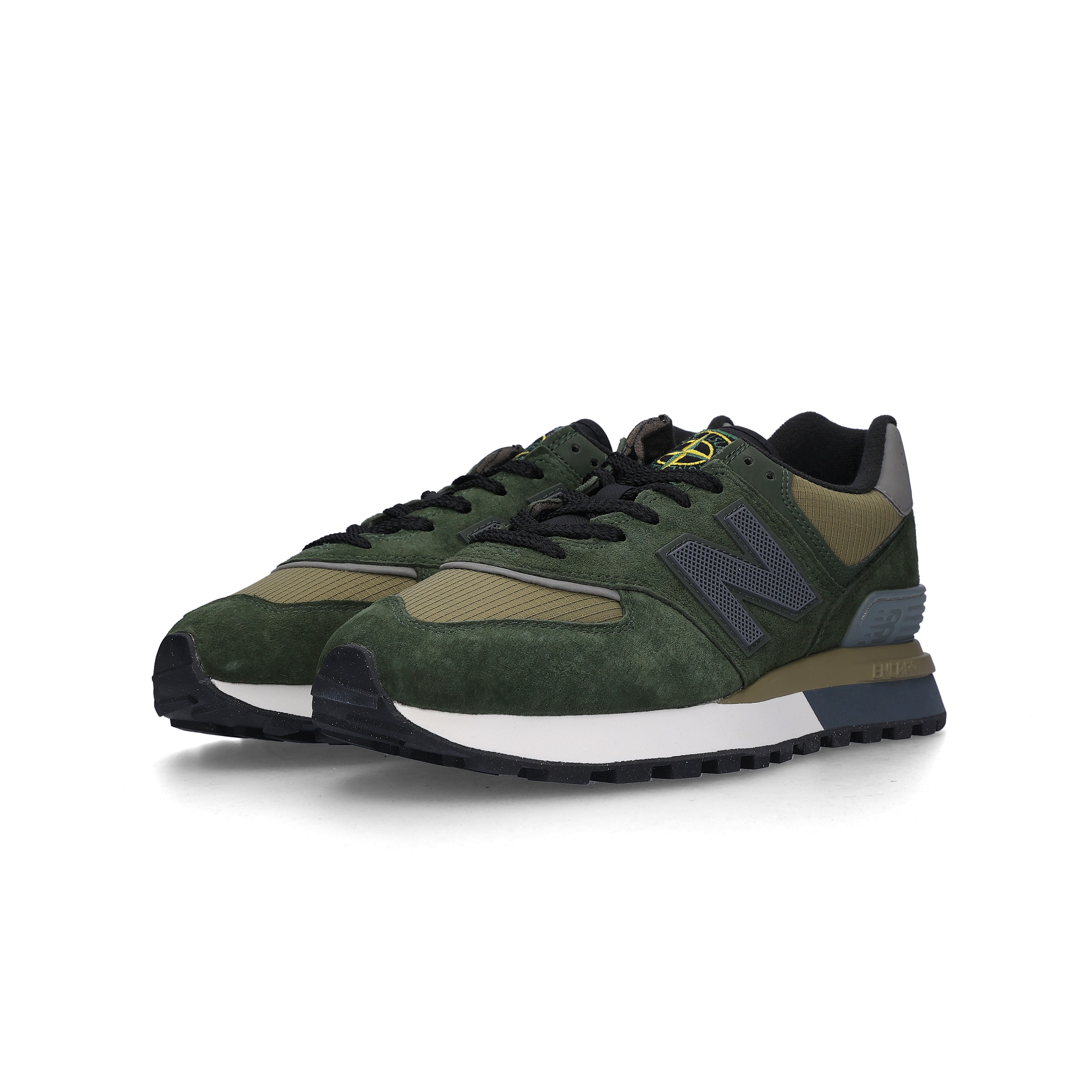 New Balance x Stone Island 574 Legacy Dark Green