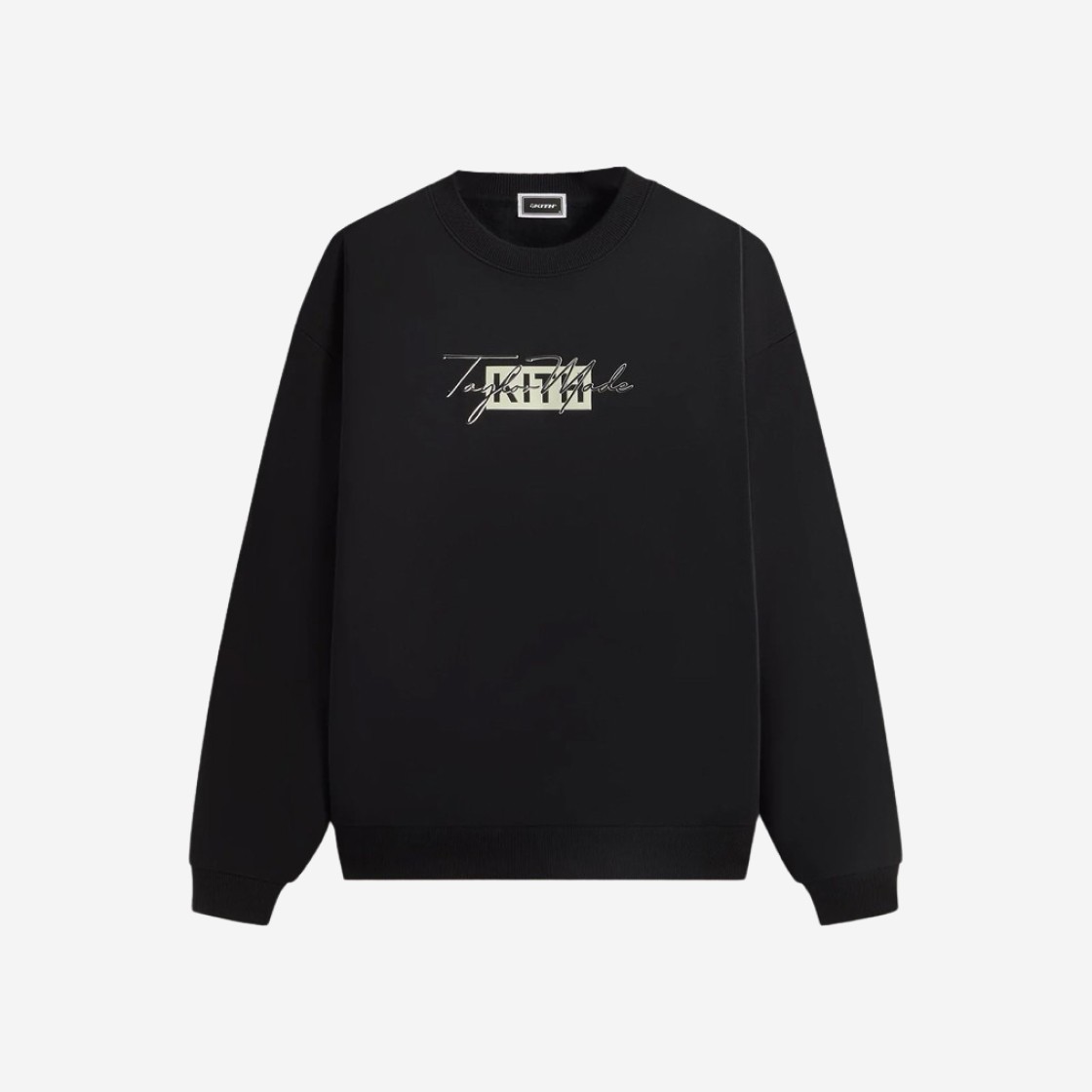 Kith x Taylormade Script Nelson Crewneck Black 상세 이미지 1