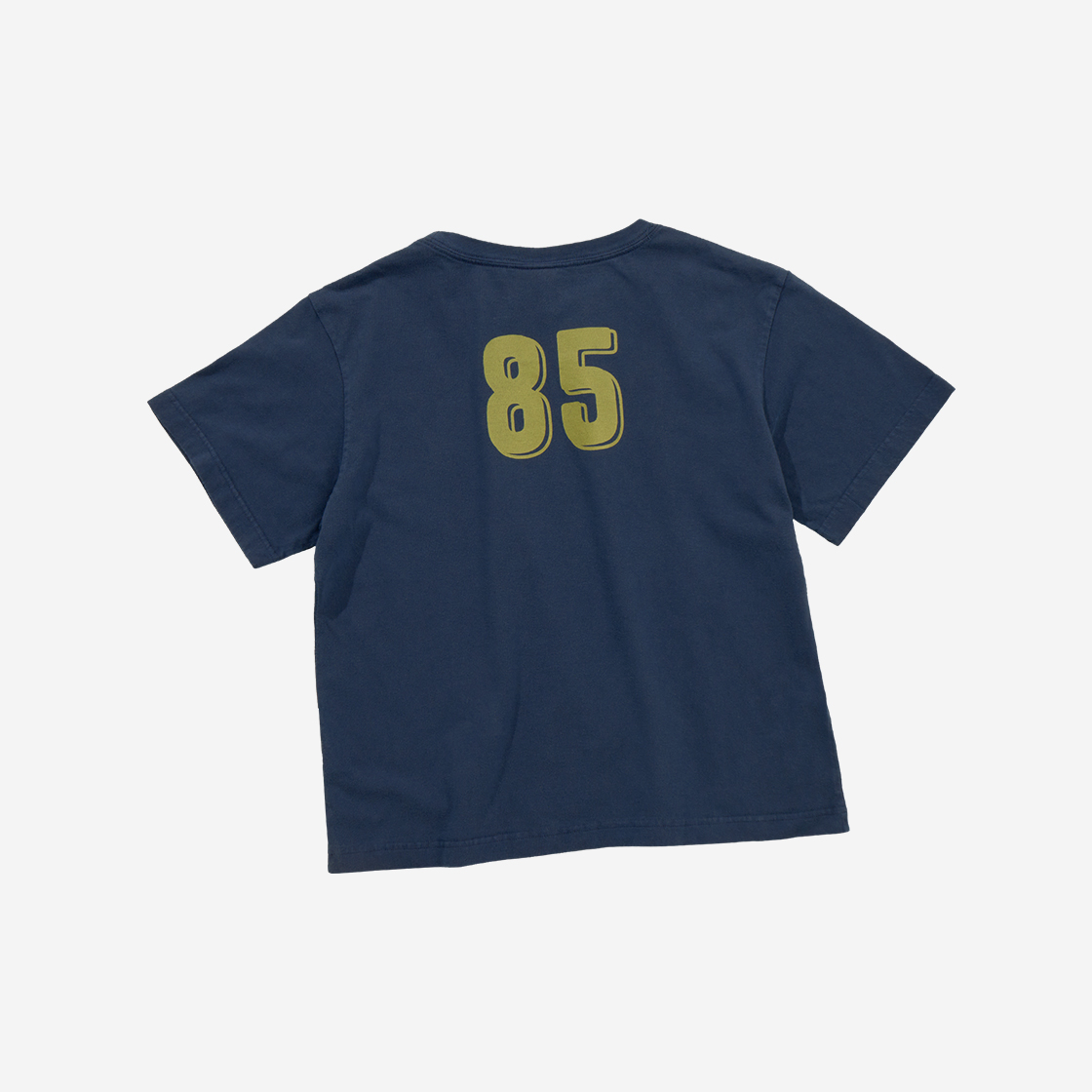 헬로선라이즈 피그먼트 빈티지 타이포 로고 티 우먼 네이비(Hello Sunrise P-dyed VTG Typo Logo Tee W Navy) - 4