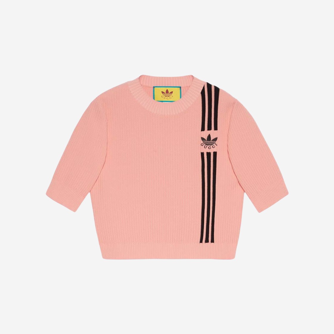 (W) Gucci x Adidas Sweater Pink 상세 이미지 1