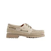 Timberland x END. Authentic 3-Eye Boat Shoes White