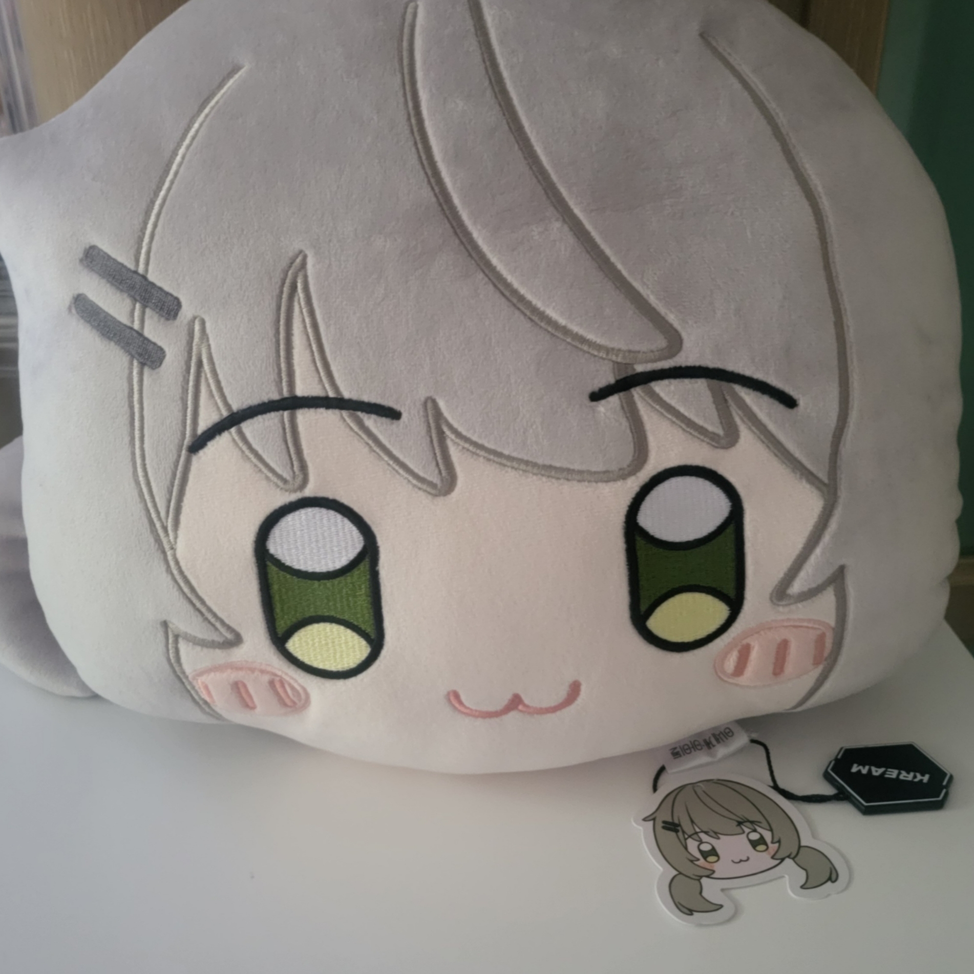 Woowakgood Isegye Idol Face Cushion Viichan 착용 스타일