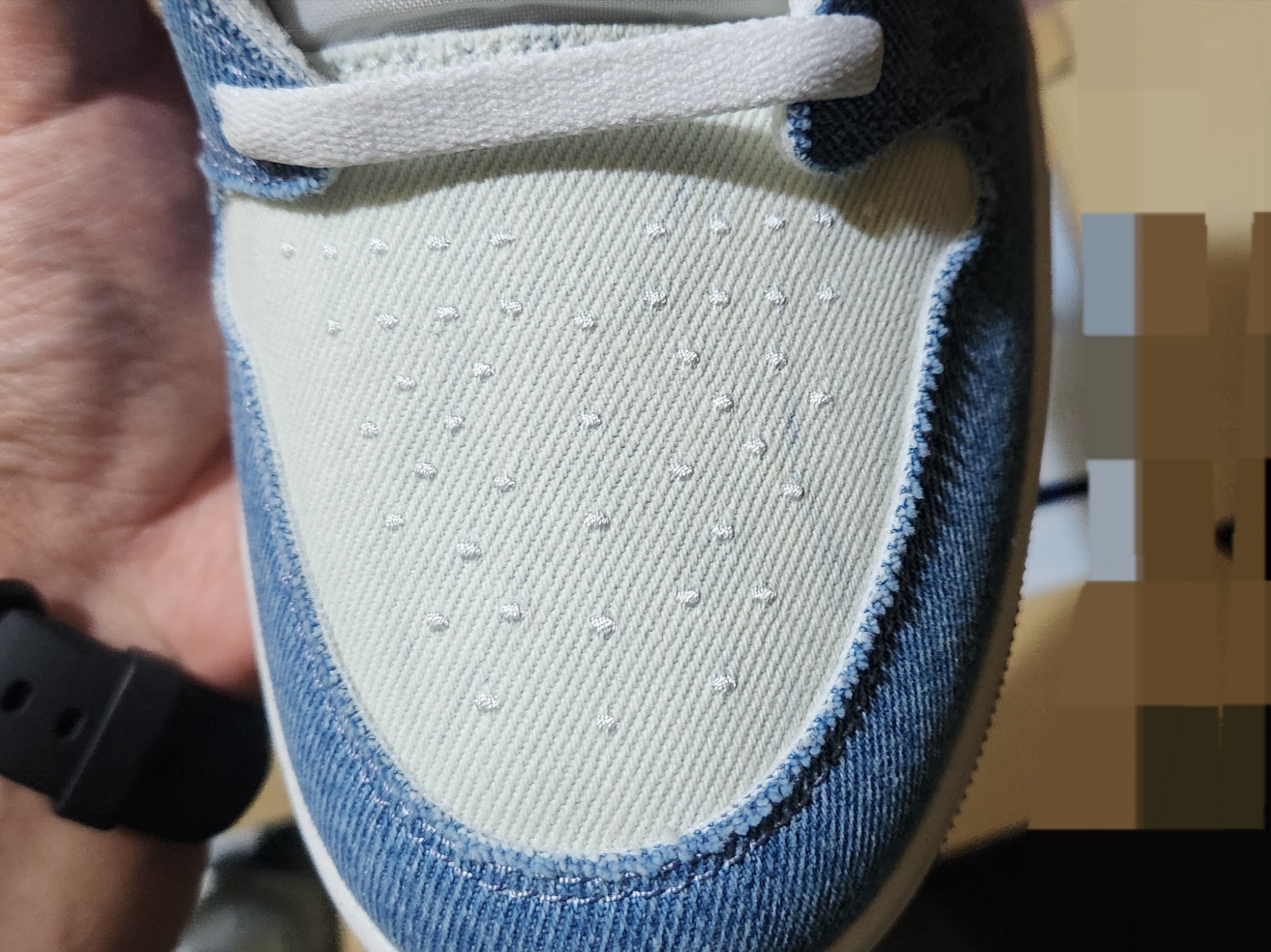 Jordan 1 Retro High OG Denim 착용 스타일 - 2