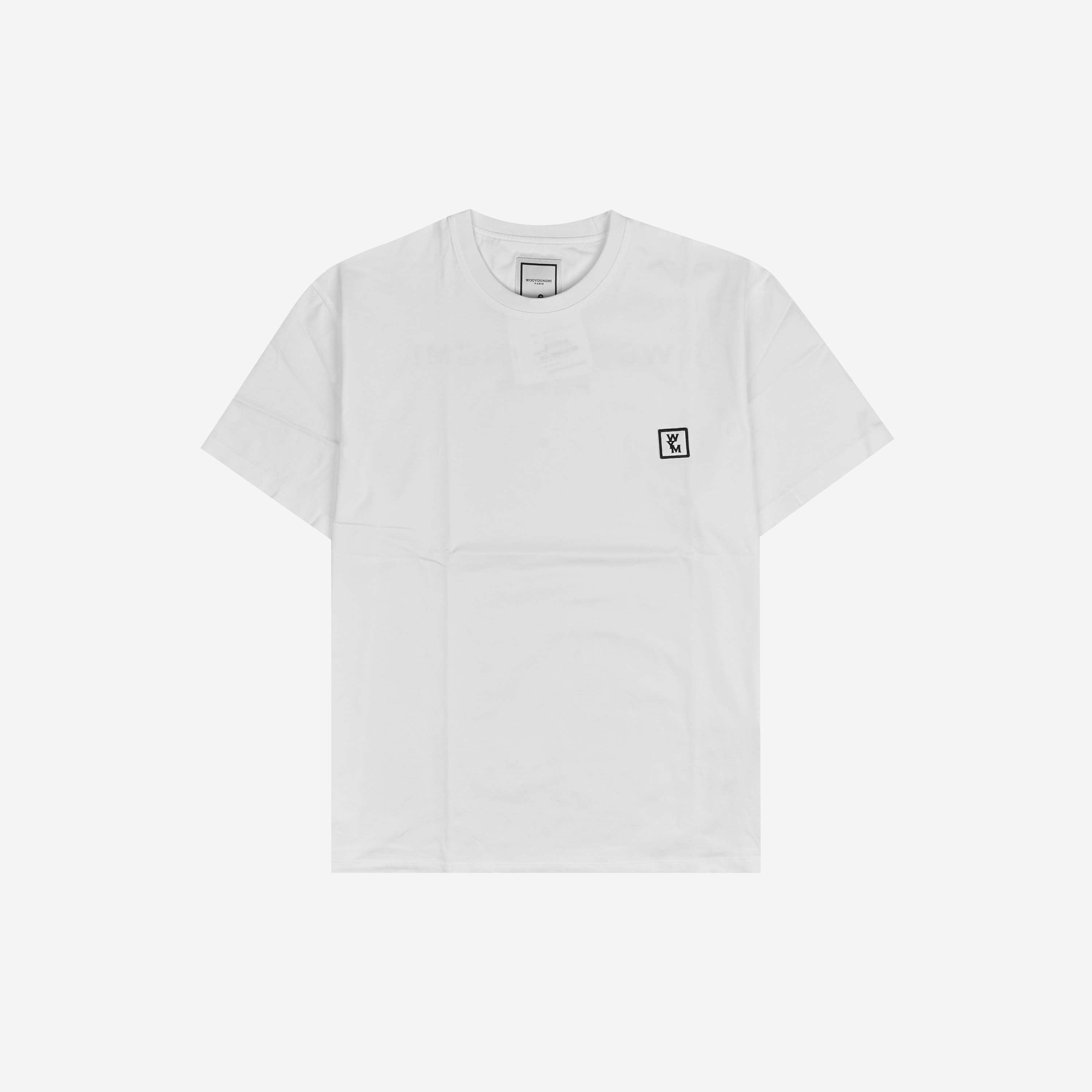 Wooyoungmi Cotton Back Logo T-Shirt White - 24SS