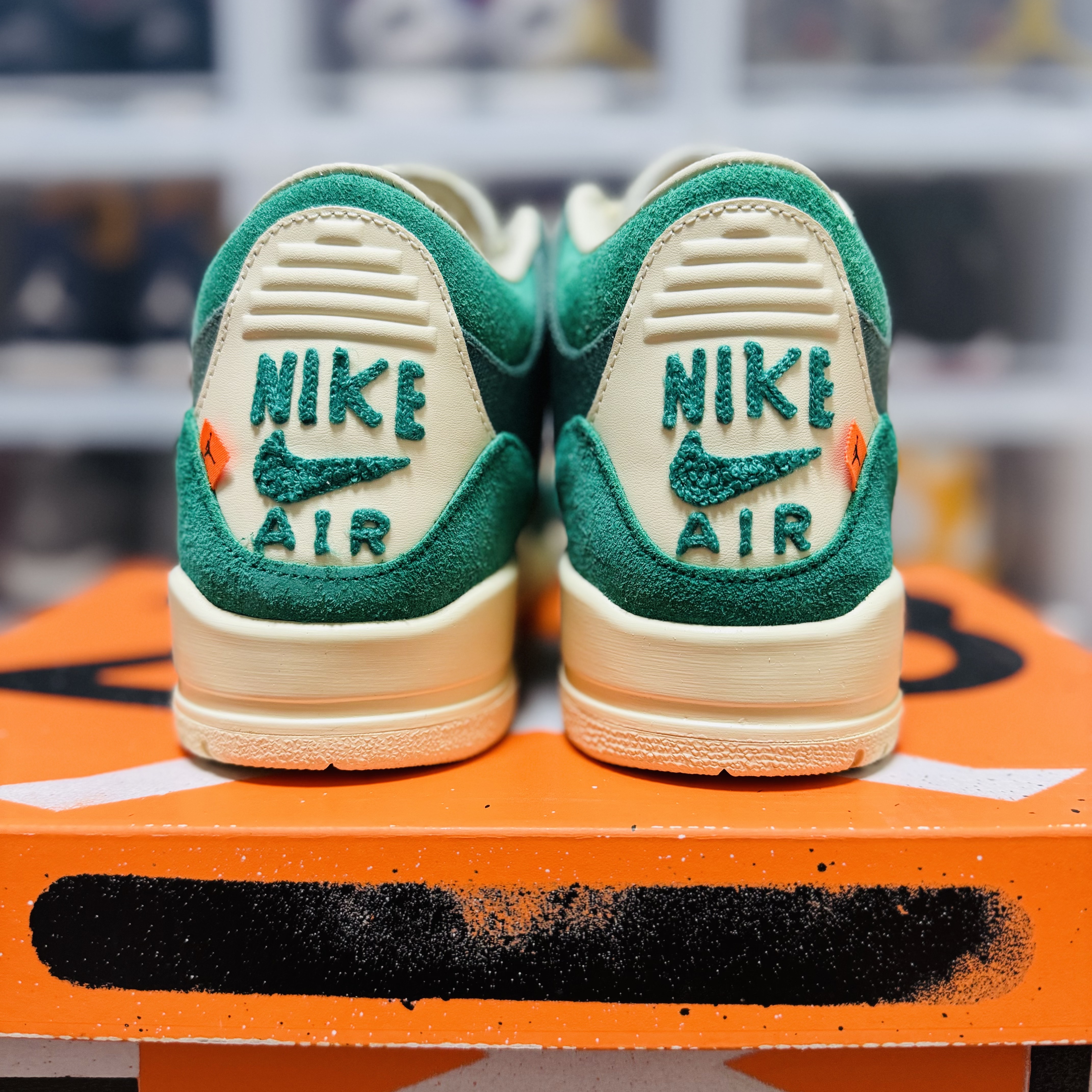 (W) Jordan 3 x Nina Chanel Abney Retro SP Bicoastal and Malachite 착용 스타일 - 1