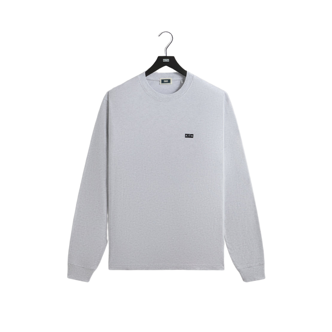 키스 롱슬리브 랙스 티셔츠 라이트 헤더 그레이