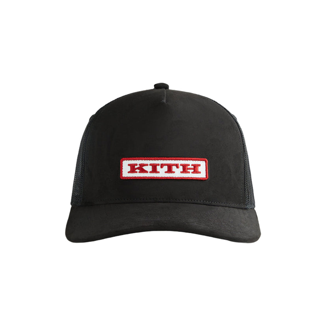 Kith Microsuede Nolan Trucker Cap Black 상세 이미지 1