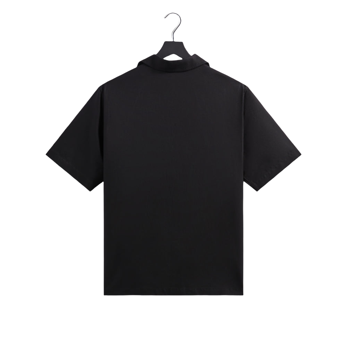 Kith Silk Cotton Thompson Camp Collar Shirt Black 상세 이미지 2