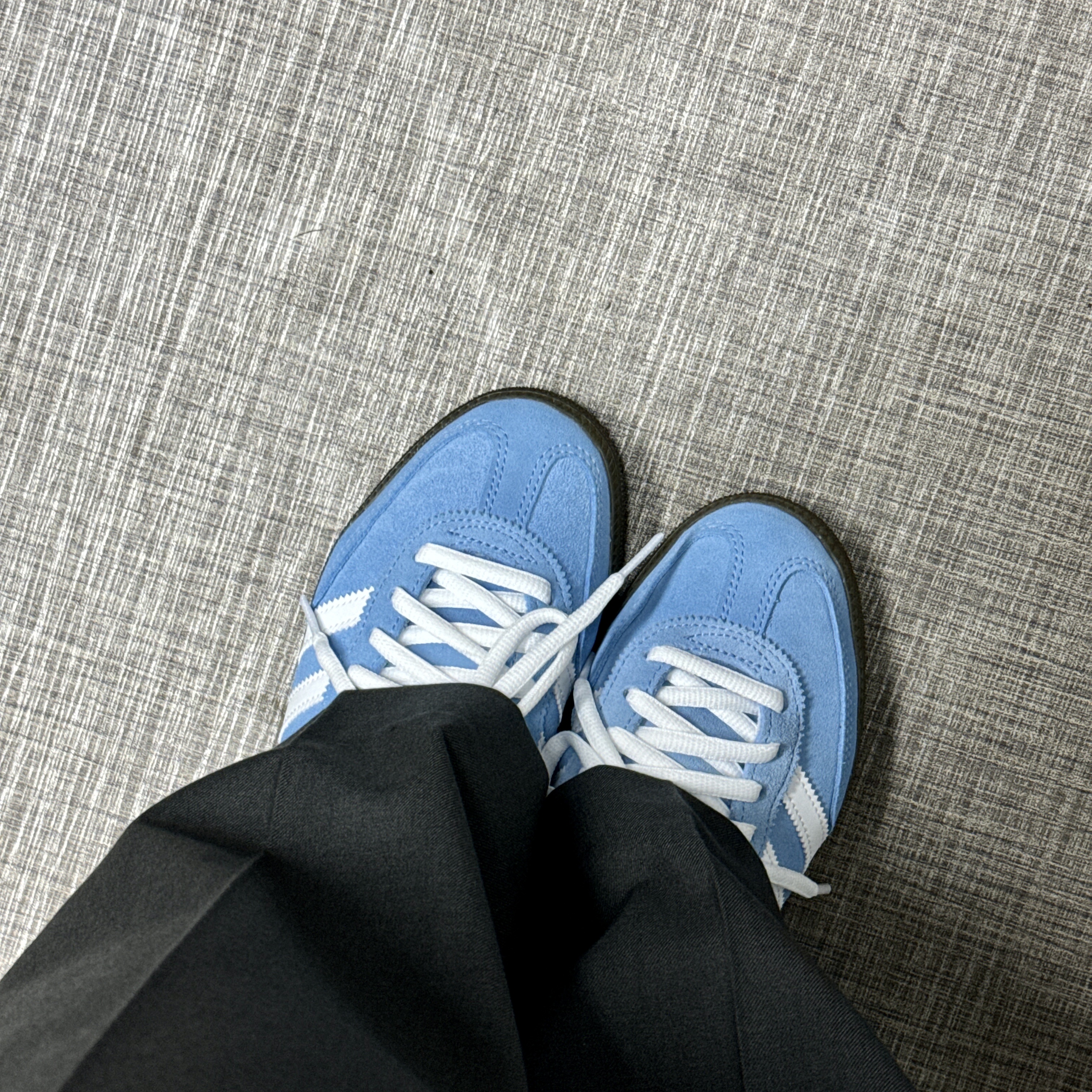 Adidas Spezial Handball Light Blue 착용 스타일