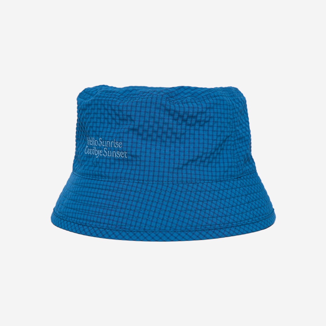 Hello Sunrise Classic Typo Bucket Hat Teal 상세 이미지 2