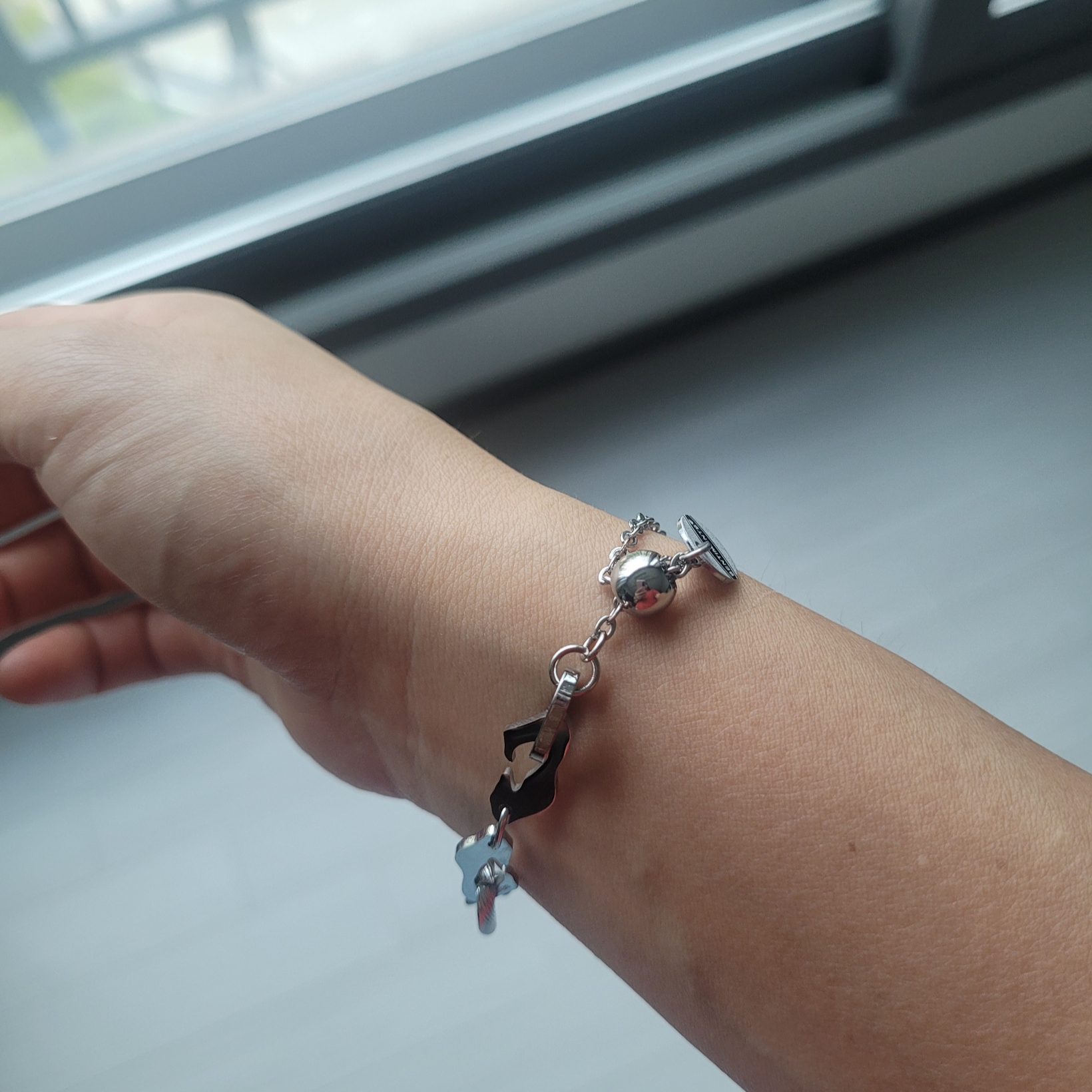 Sentiments No.347 Bracelet Silver 착용 스타일 - 1