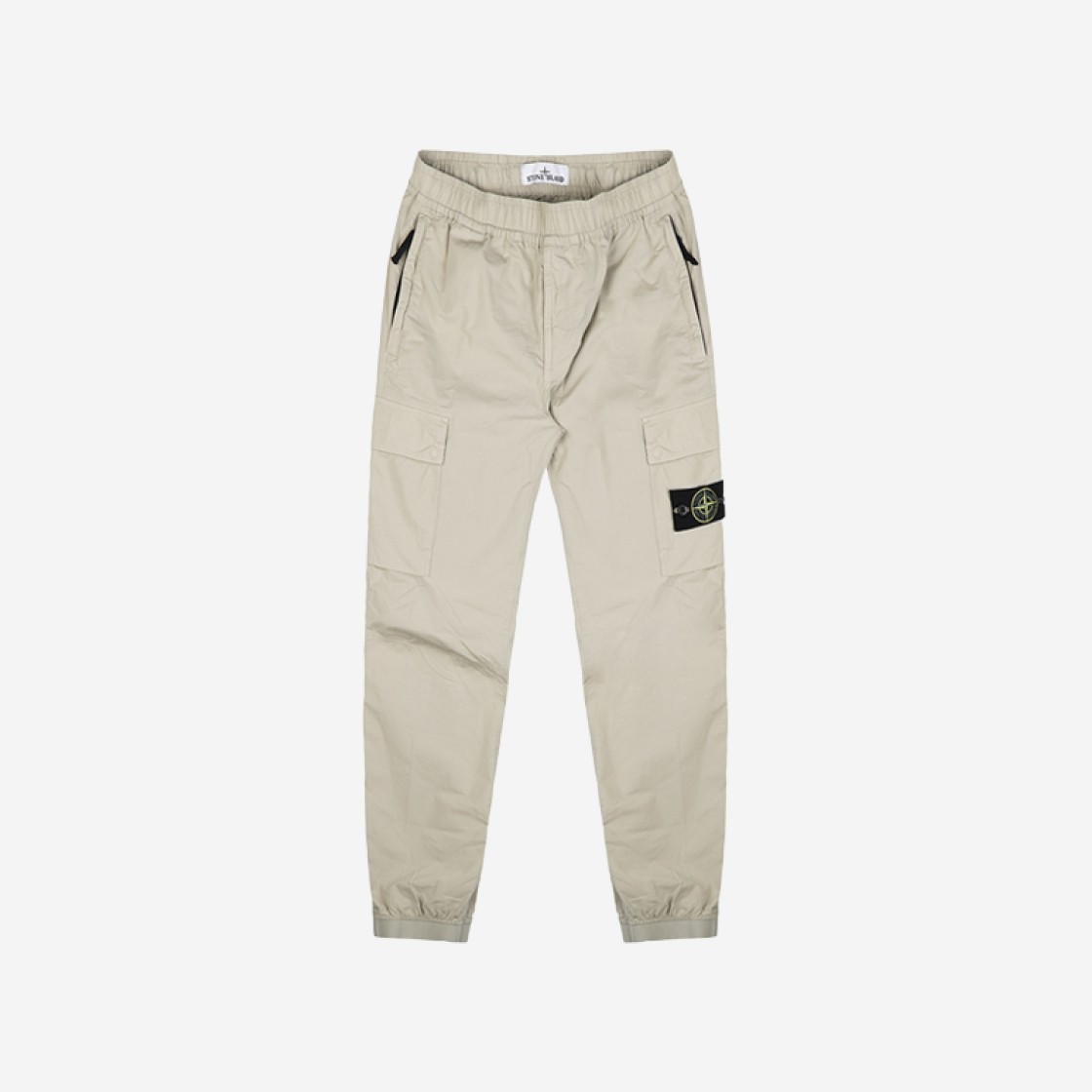 Stone Island 31303 Stretch Cotton Tela Paracadute Cargo Pants Sand - 24SS 상세 이미지 1