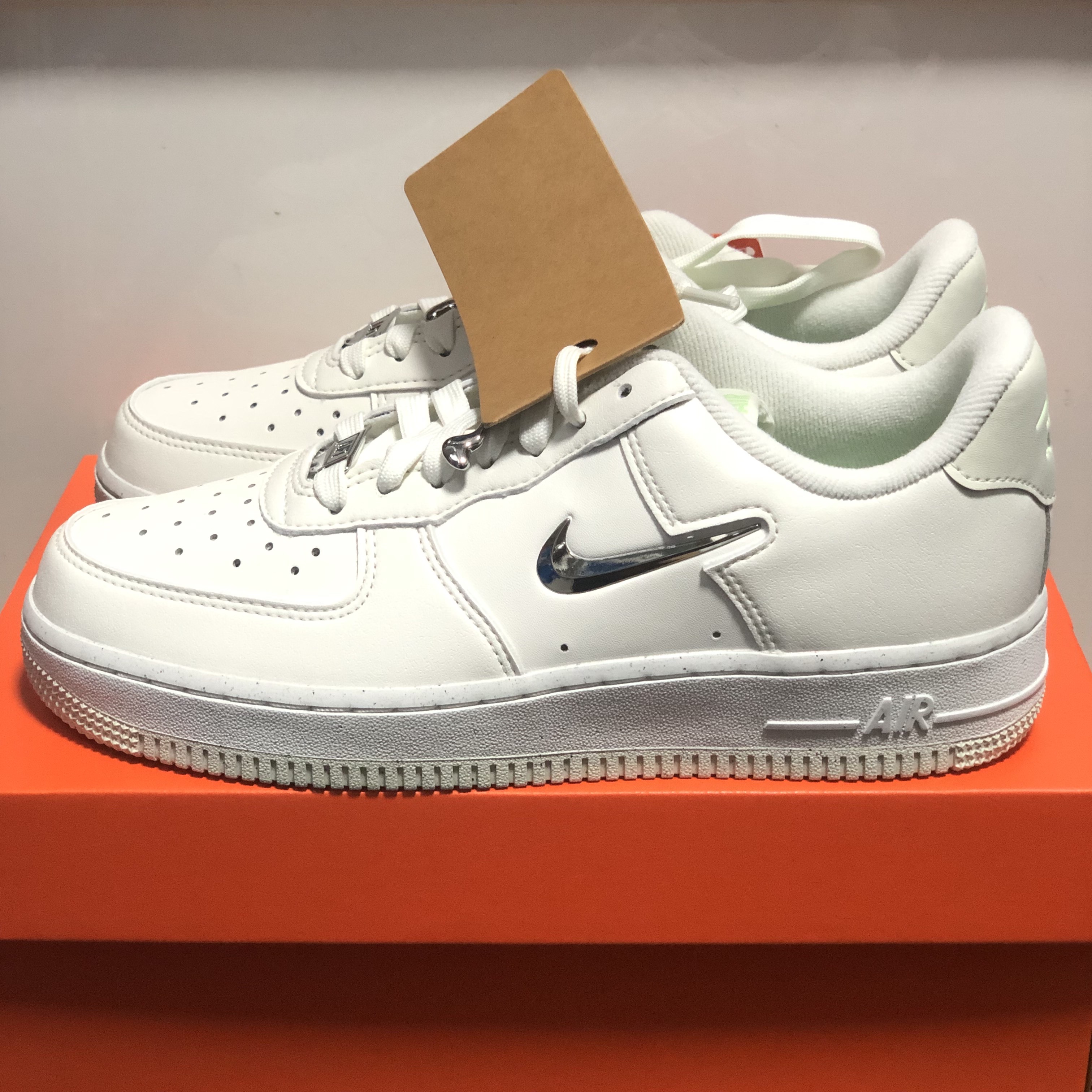 (W) Nike Air Force 1 '07 Next Nature Sail Sea Glass 착용 스타일