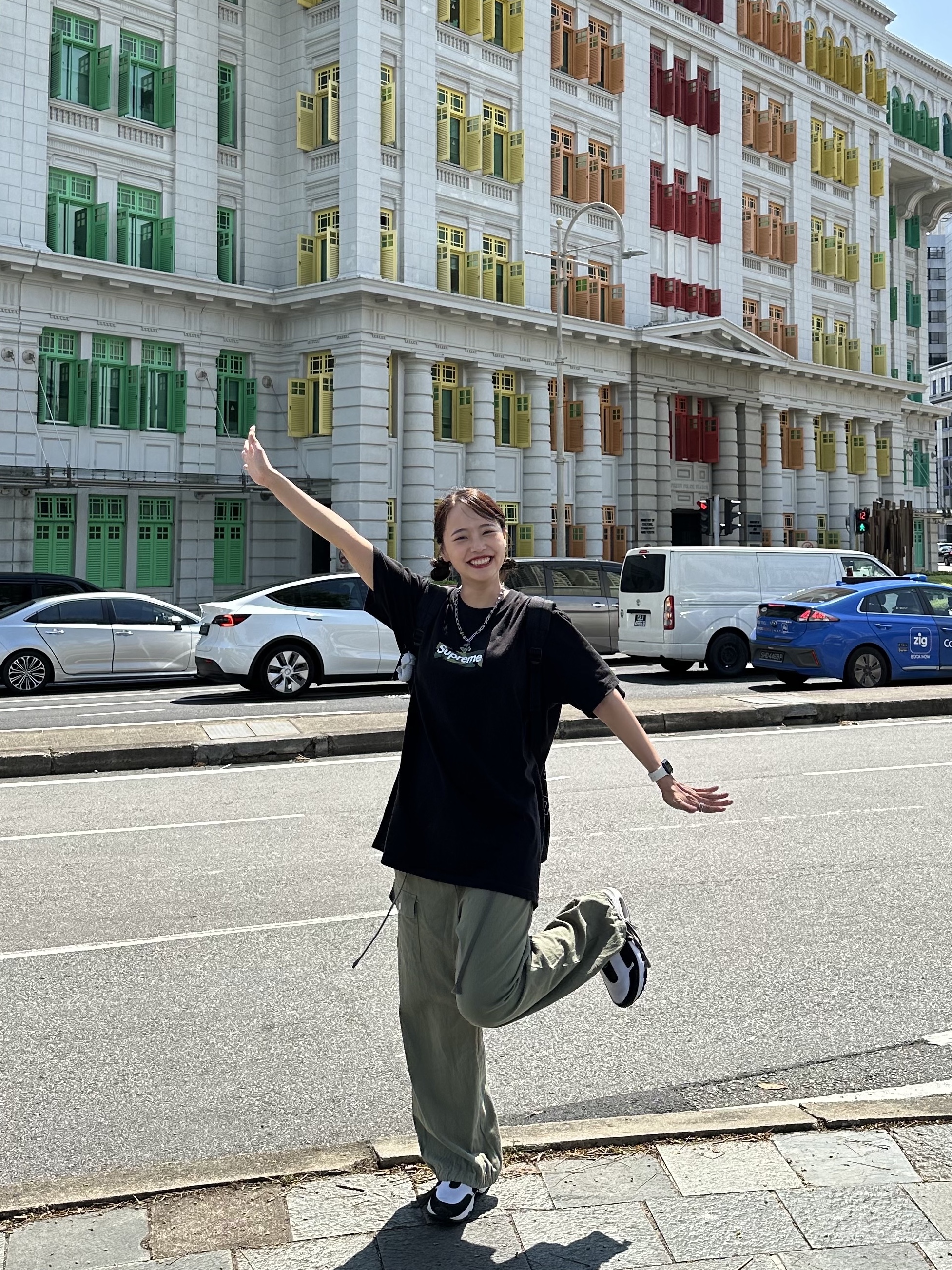 Supreme Box Logo T-Shirt Black - 23FW, Nike x Comme des Garcons Homme Plus Air Max Sunder SP White Black 착용 스타일 - 5