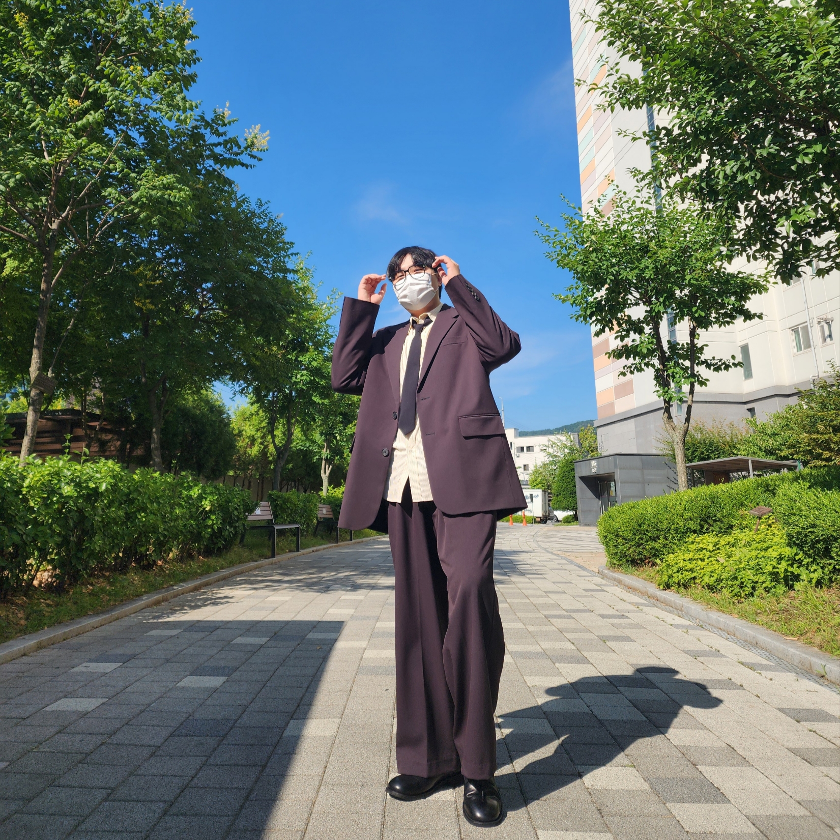 Kinchi Shower - 808 (a) Black 착용 스타일 - 4