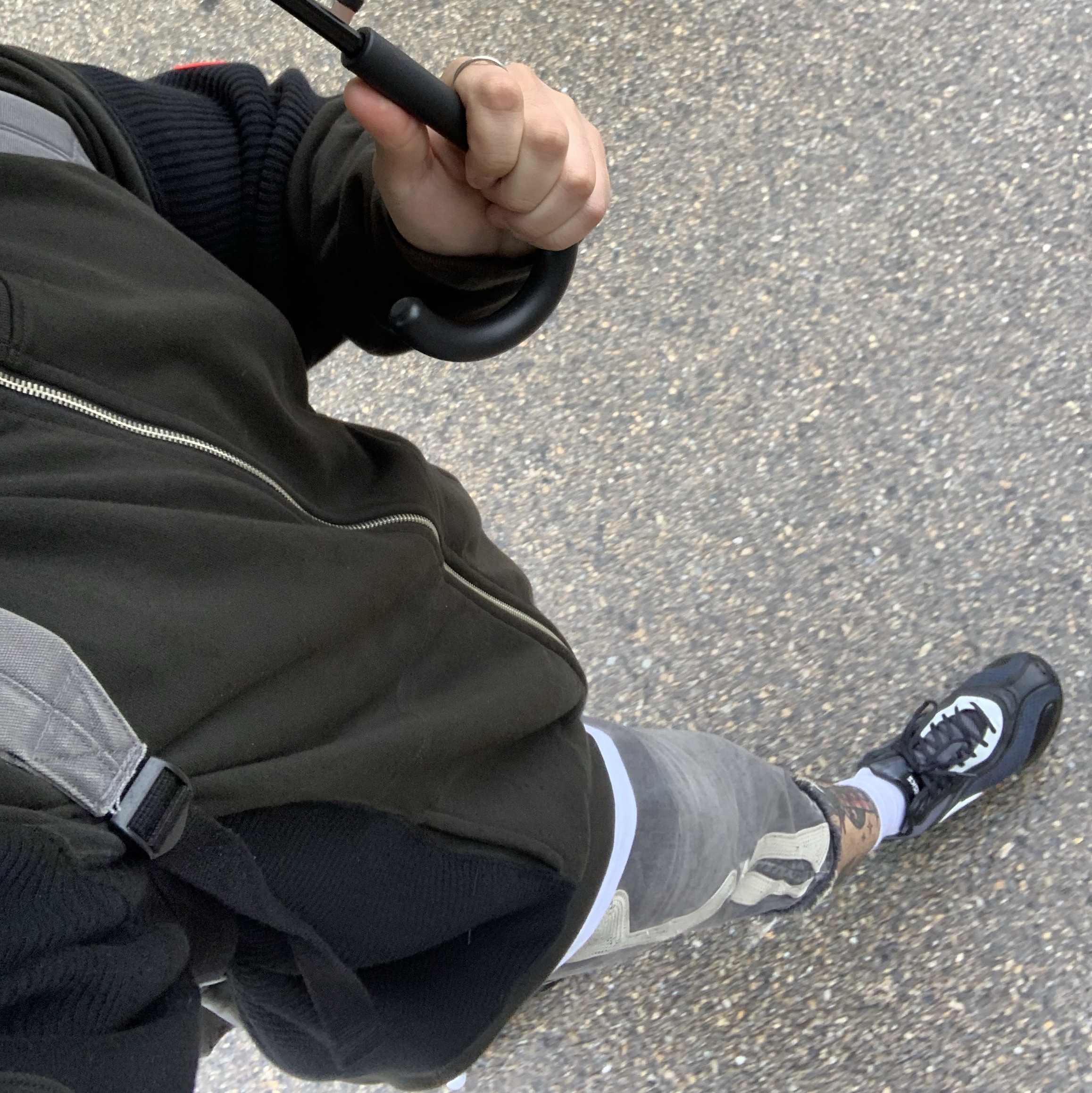 Kapital 14 oz. Denim 5P Bone Embroidery Short Pants Black, Asics x Kiko Kostadinov Gel-Sokat 2 Carrier Grey 착용 스타일 - 2