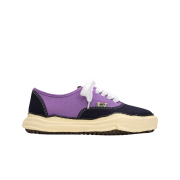Maison Mihara Yasuhiro Baker OG VL Sole Bicolor Canvas Low-top Sneakers Navy Purple