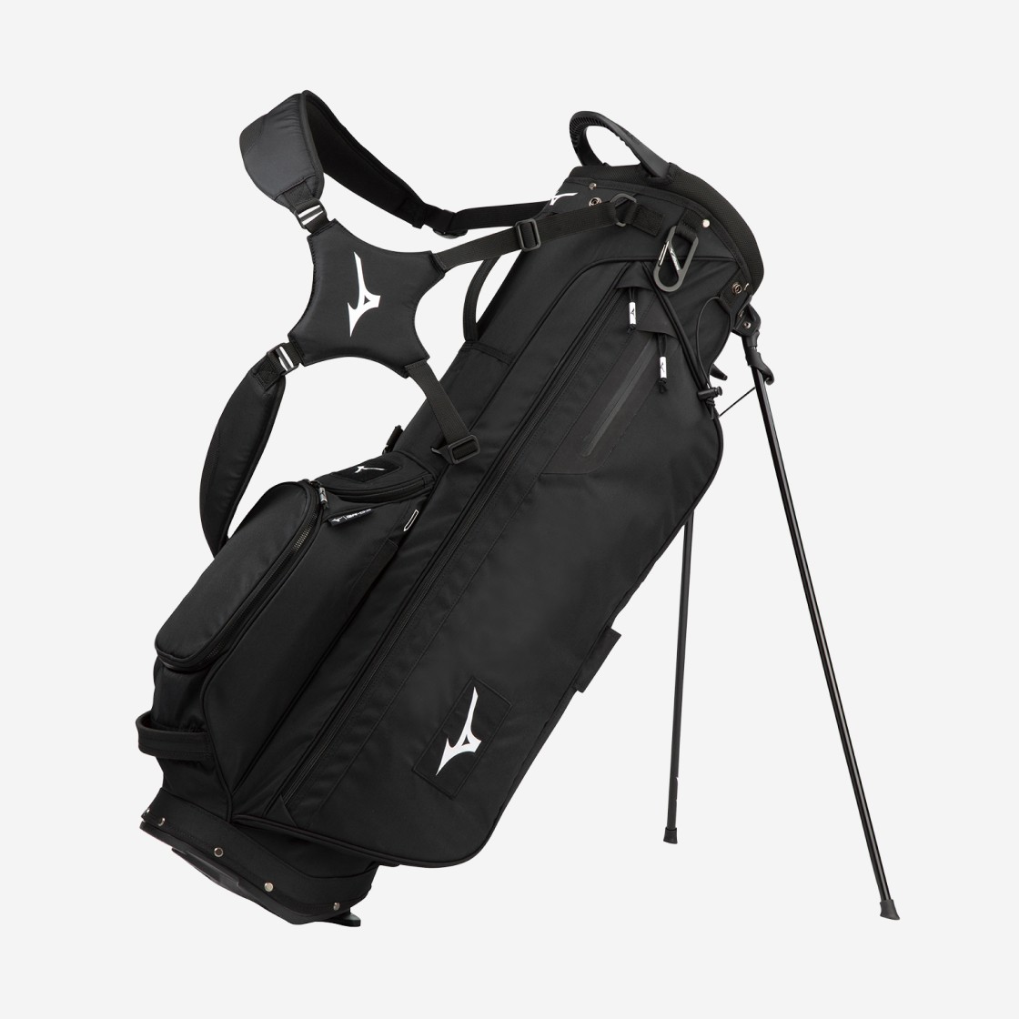 Mizuno BR-D3 Stand Bag Black 상세 이미지 1