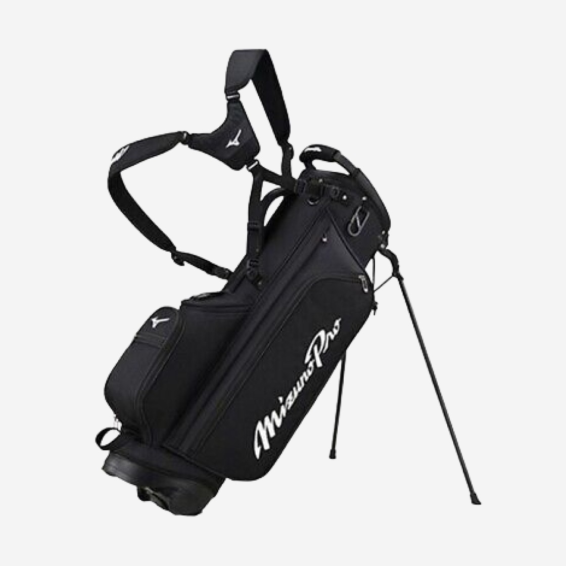 Mizuno Pro Stand Bag Black 상세 이미지 1