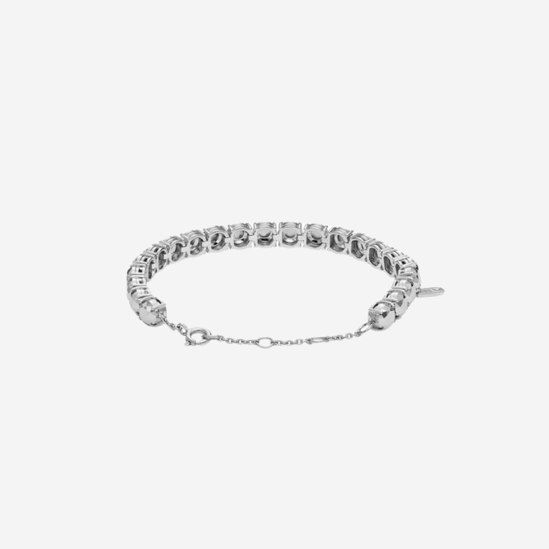 (W) Diesel Dl1354 Sterling Diamond Cut Bracelet Silver 상세 이미지 2