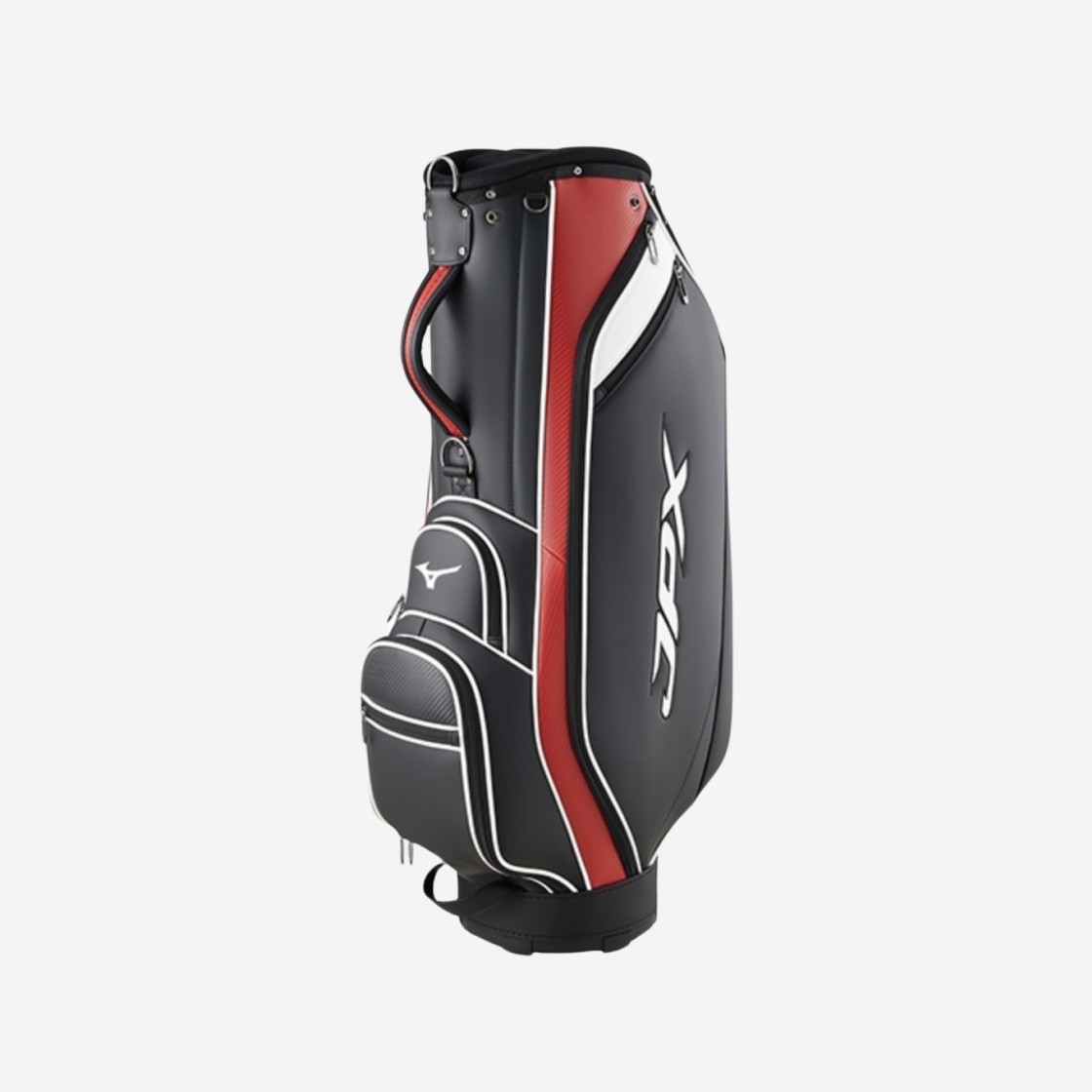 Mizuno JPX 009 Caddie Bag Black Red 상세 이미지 1