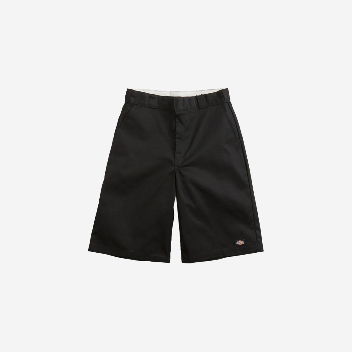 Dickies Loose Fit 13 Inch Flat Front Work Shorts Black 상세 이미지 1