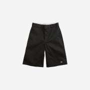 Dickies Loose Fit 13 Inch Flat Front Work Shorts Black