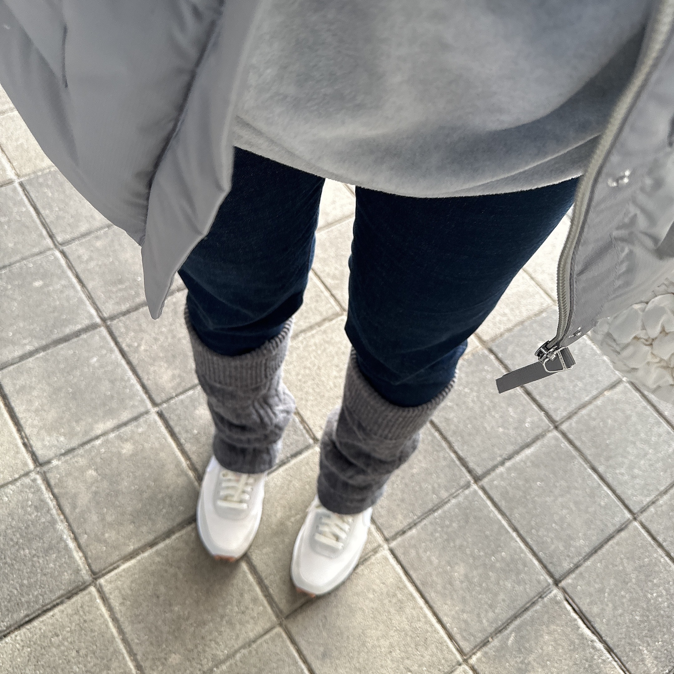 (W) Nike Daybreak Summit White 착용 스타일
