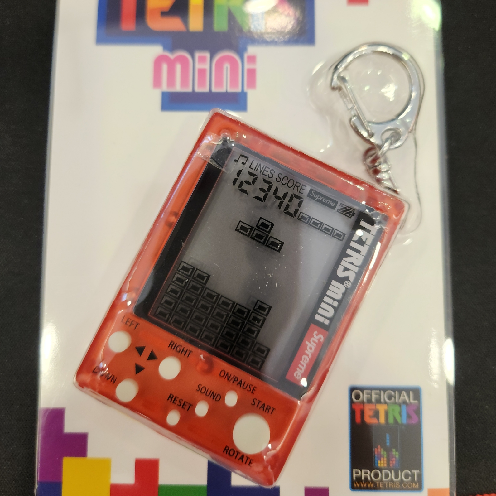 Supreme x Tetris Mini Red - 24SS 착용 스타일