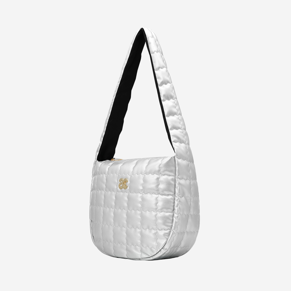 아노에틱 Anc 퀼팅 빅 백 실버(Anoetic Anc Quilting Big Bag Silver) - 2