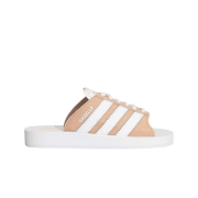 Adidas Gazelle Beach Slides Magic Beige White