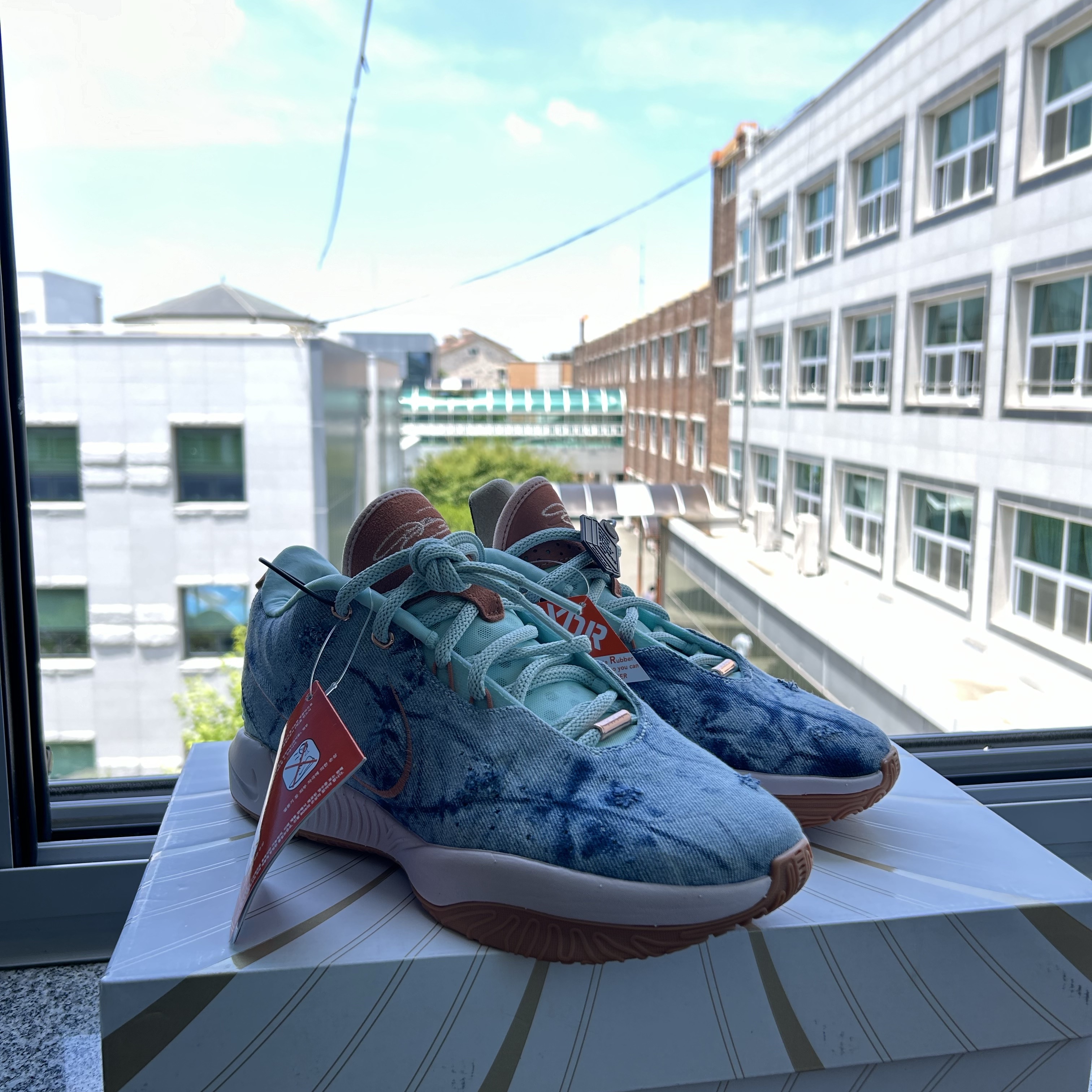 Nike LeBron XXI EP Aragonite 착용 스타일 - 2