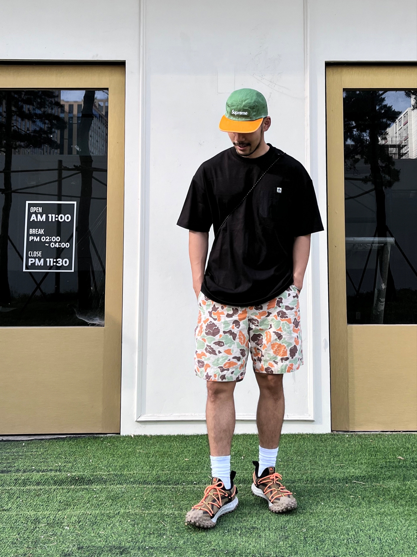 Supreme Pigment 2-Tone Camp Cap Green - 24SS, Nike ACG Mountain Fly Low Gore-Tex SE Hazel Rush 착용 스타일